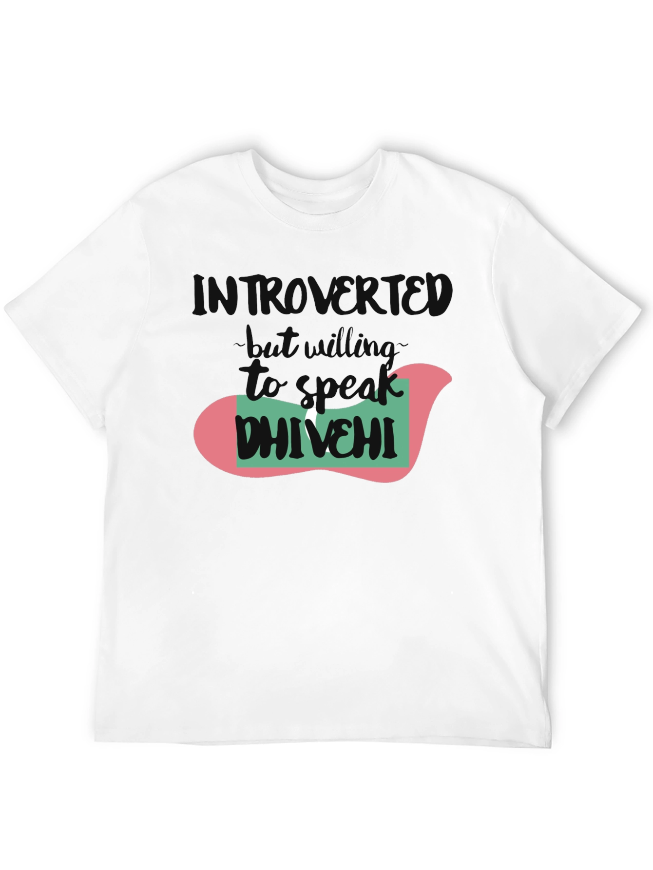 Introvert Dhivehi Speaker T-Shirt