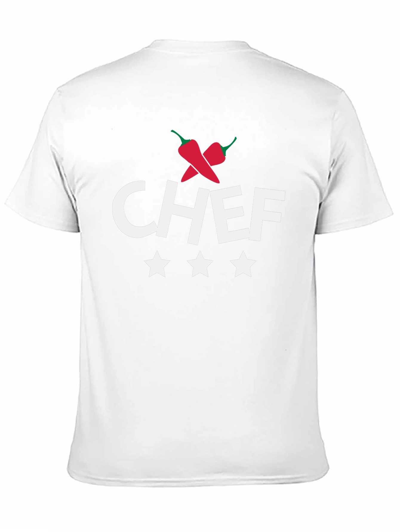 Chef T-Shirt with Chili Pepper Design
