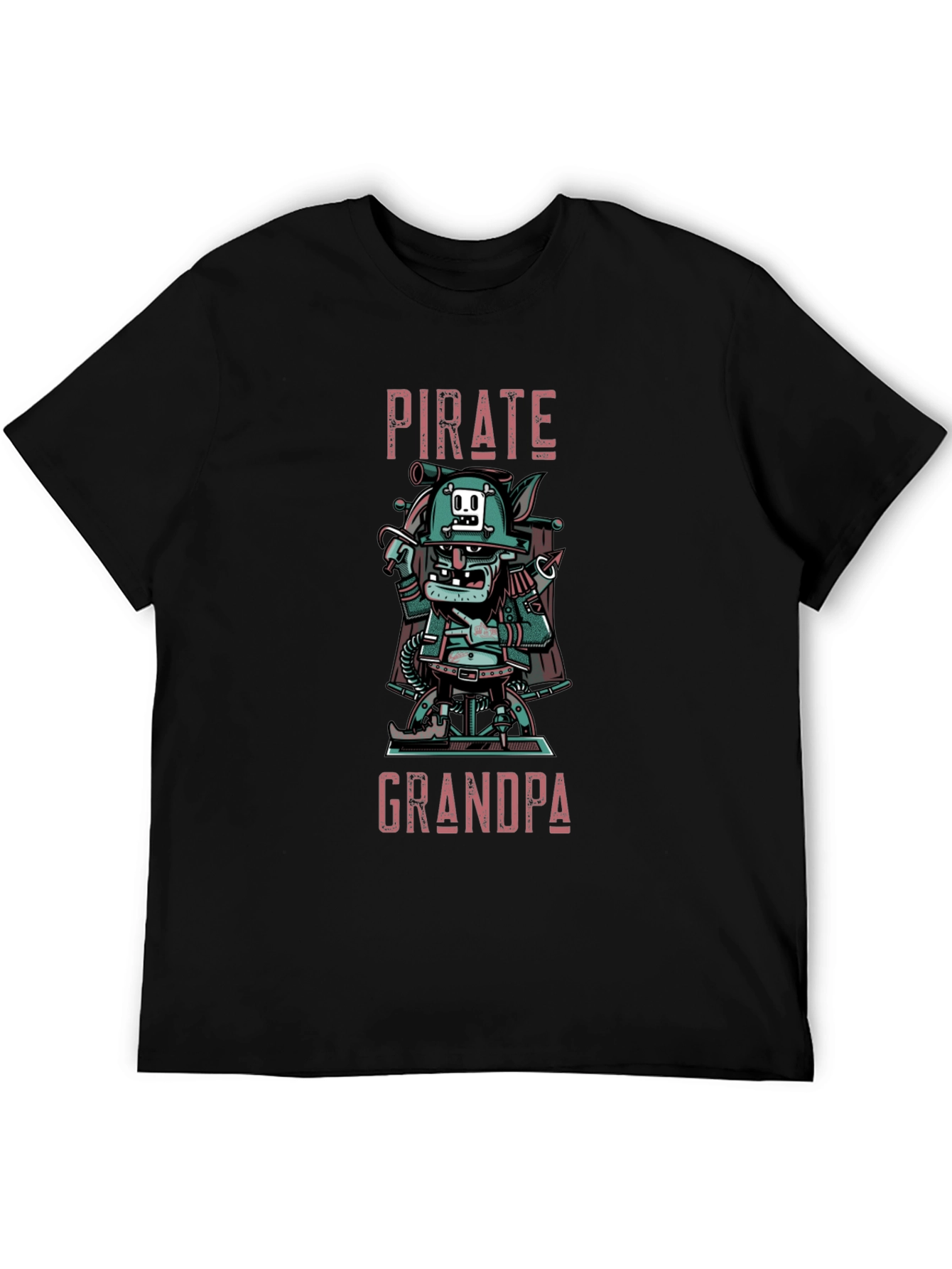 Pirate Grandpa Graphic T-Shirt