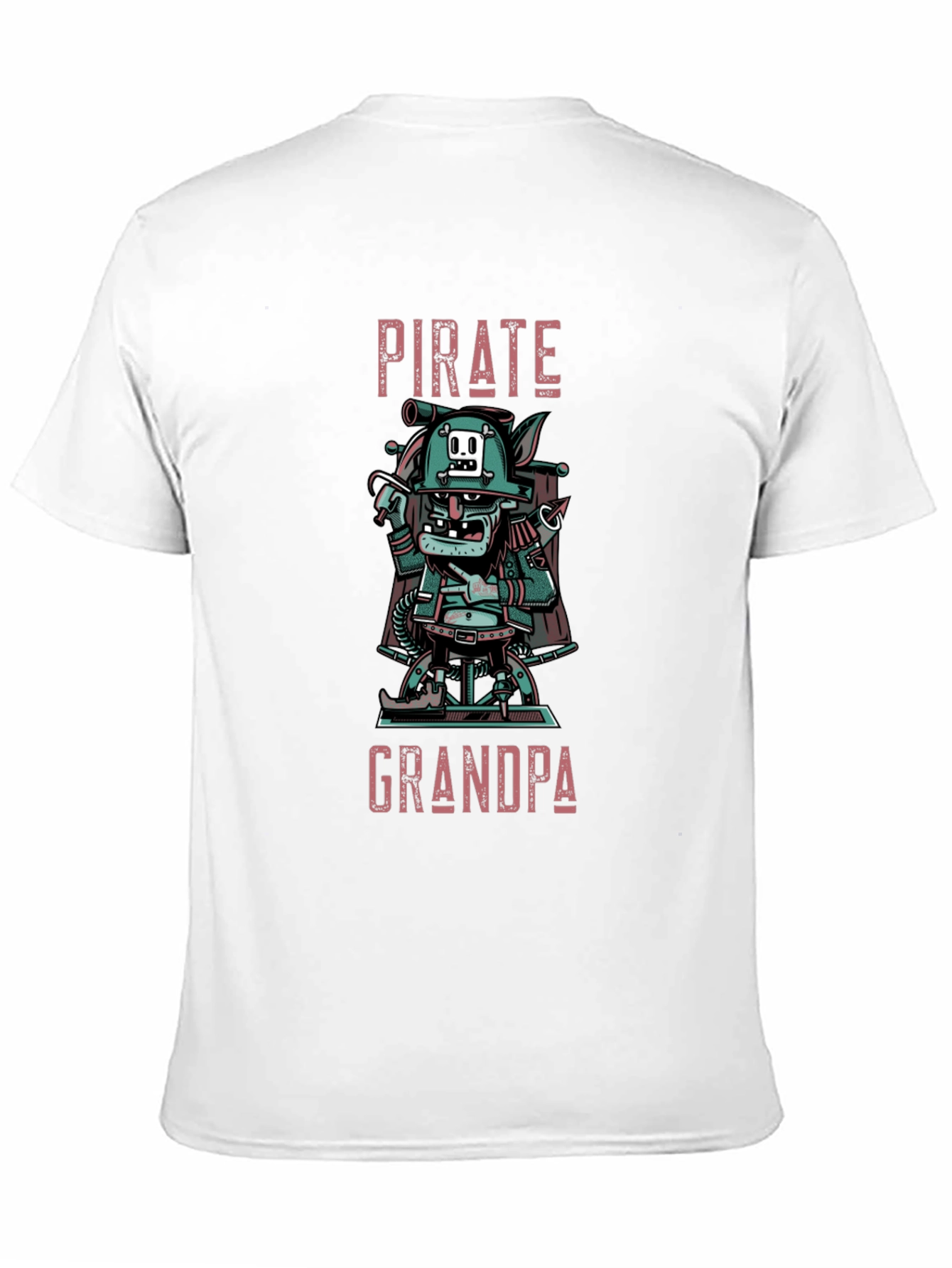 Pirate Grandpa Graphic T-Shirt