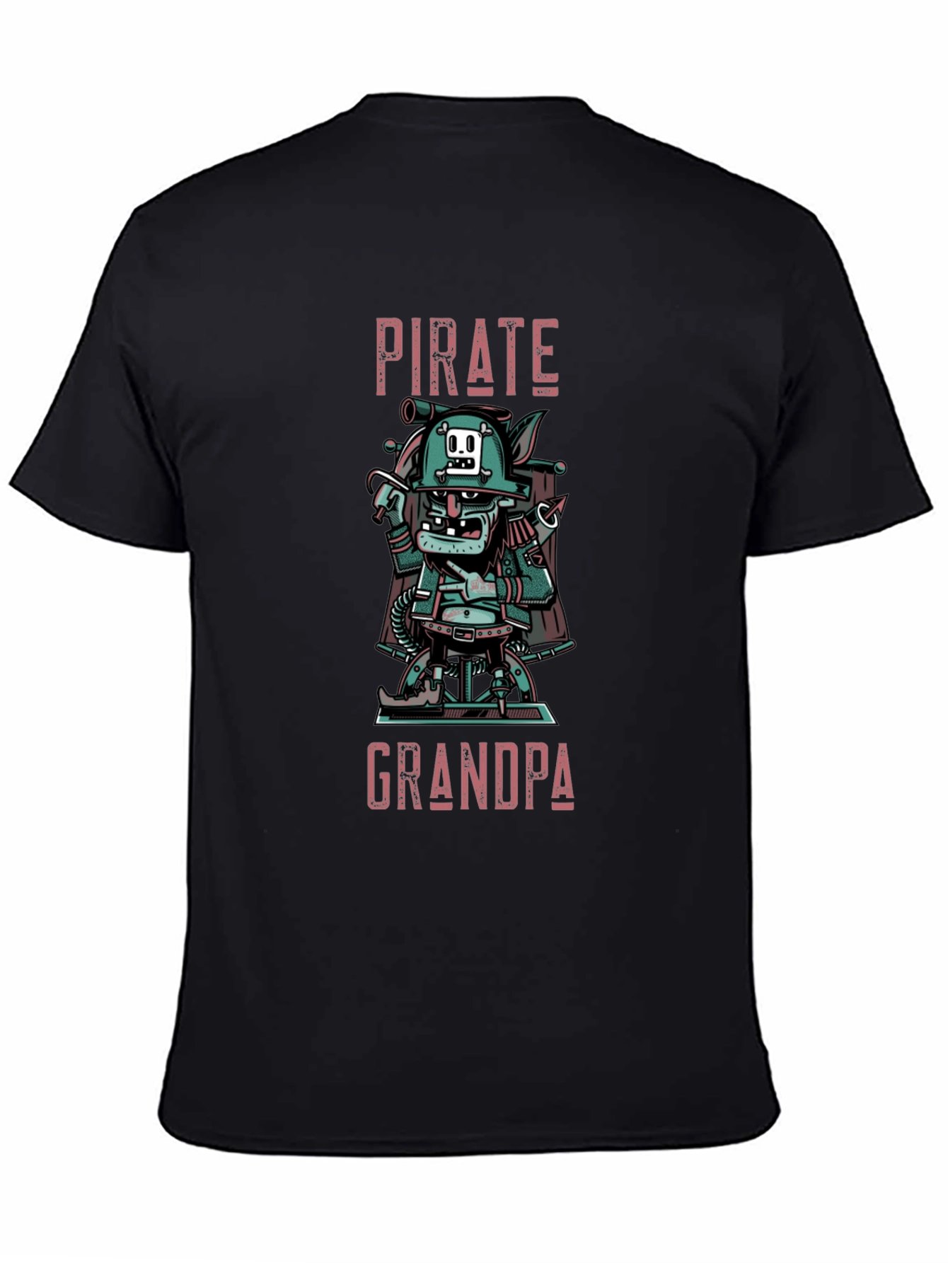 Pirate Grandpa Graphic T-Shirt
