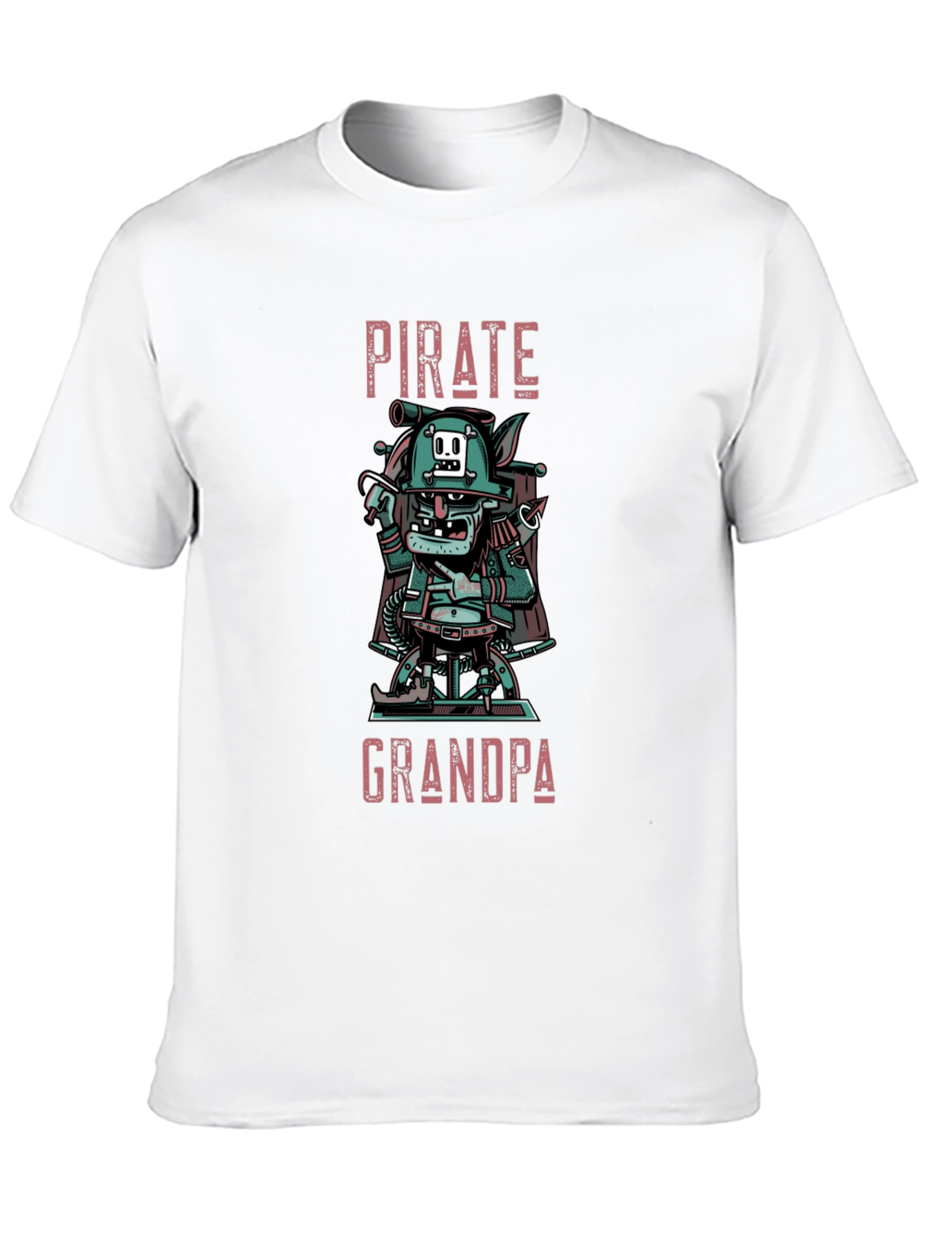 Pirate Grandpa Graphic T-Shirt