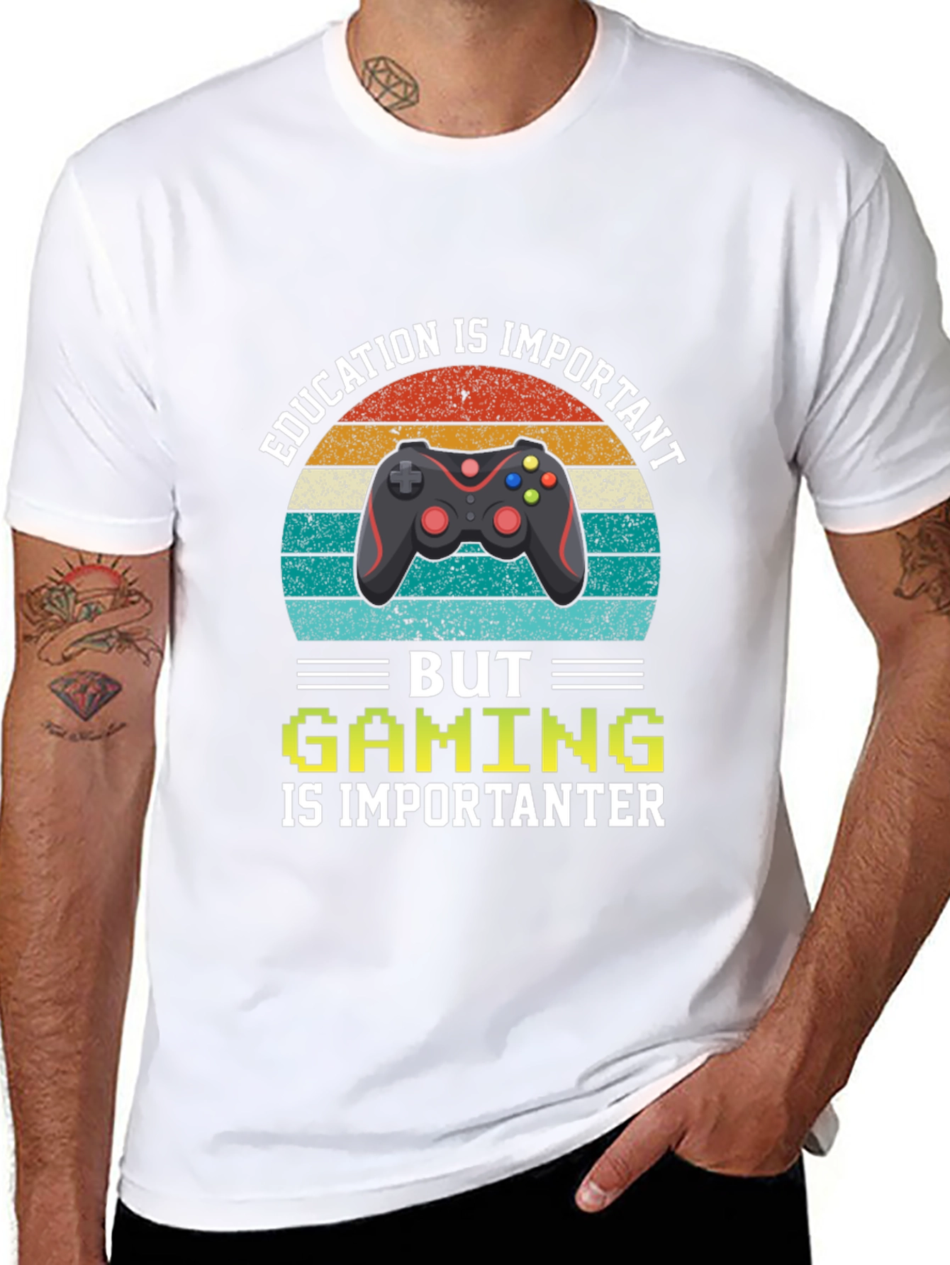 Gaming is Importanter Graphic T-Shirt