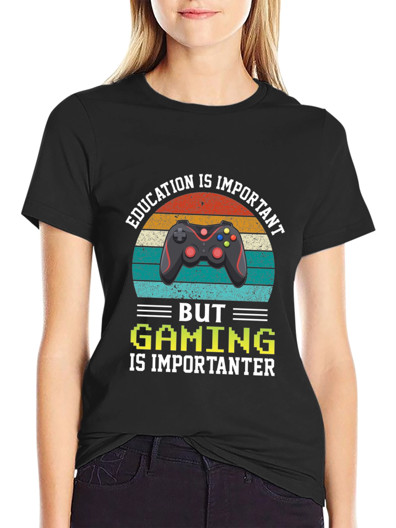 Gaming is Importanter Graphic T-Shirt