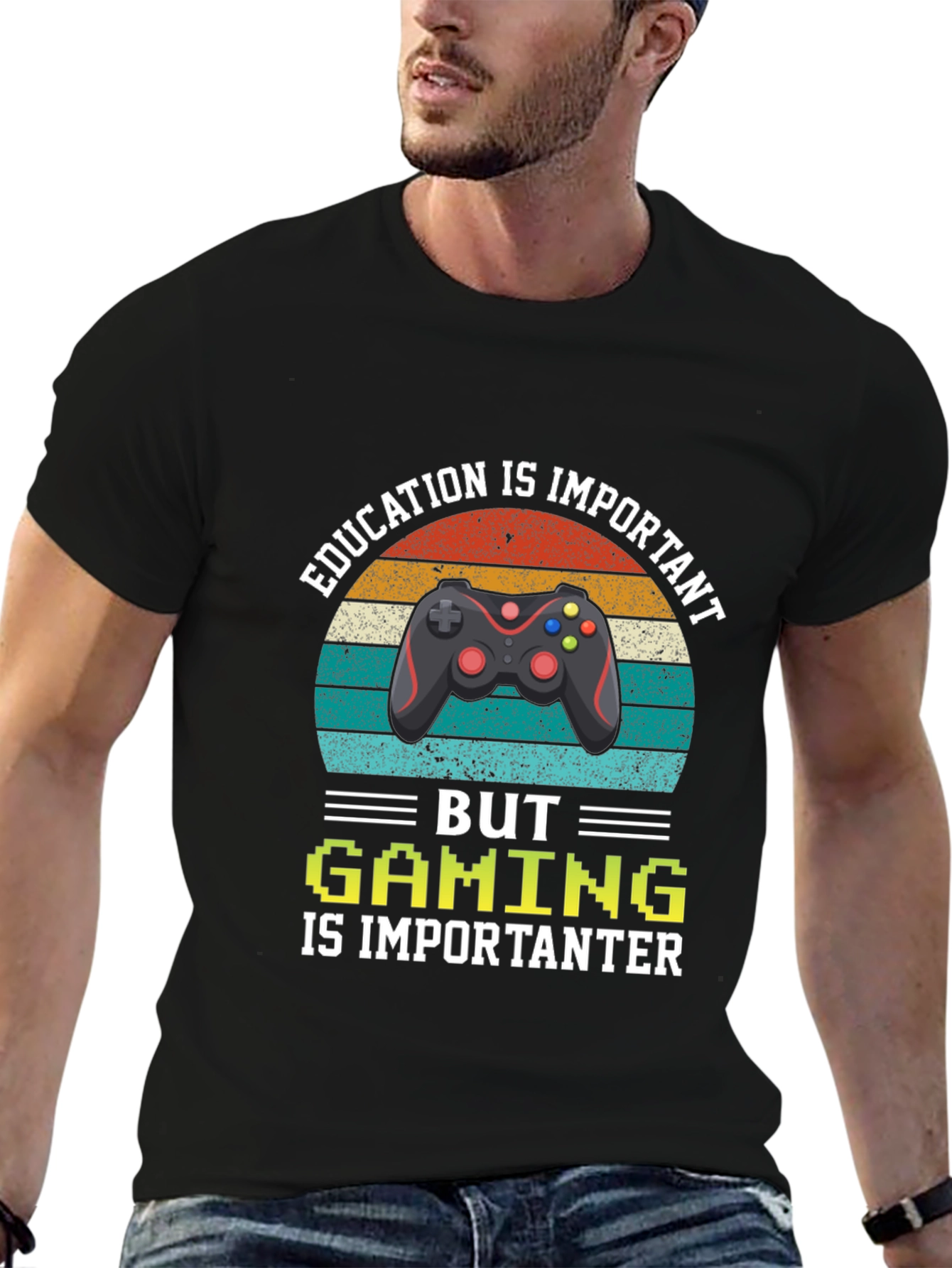 Gaming is Importanter Graphic T-Shirt