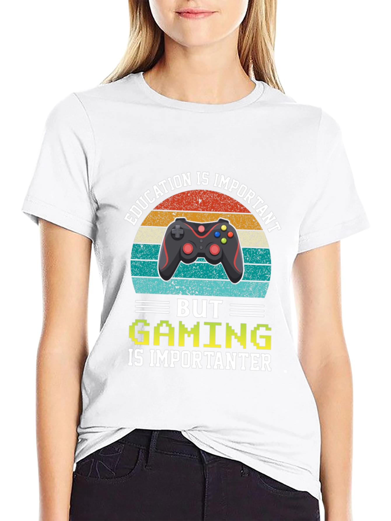 Gaming is Importanter Graphic T-Shirt
