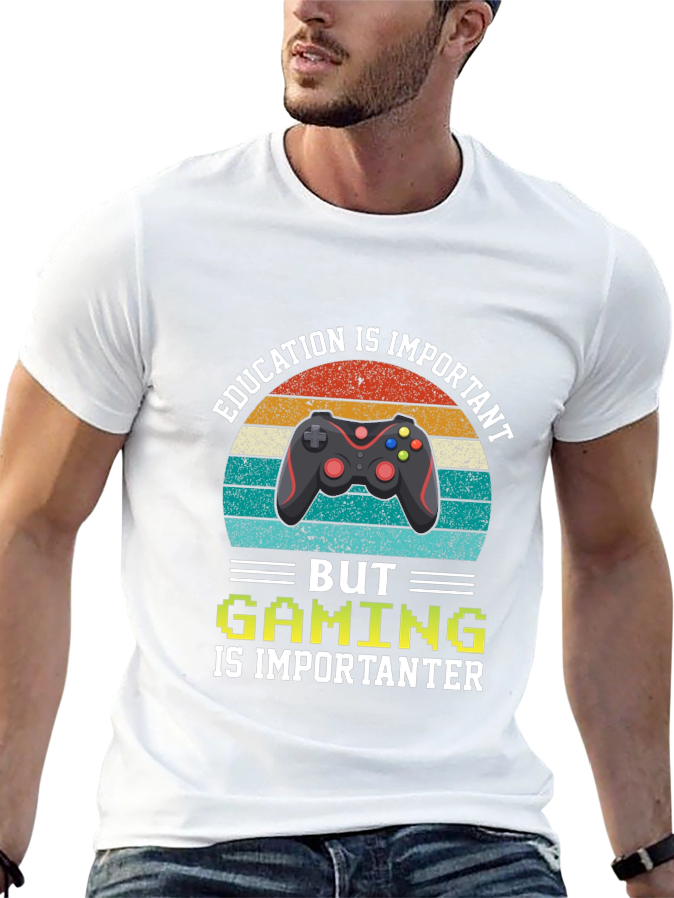 Gaming is Importanter Graphic T-Shirt