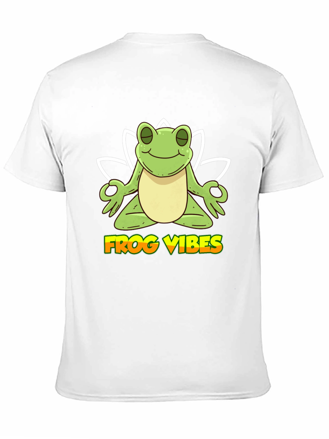 Frog Vibes Graphic T-Shirt Yoga Frog Tee