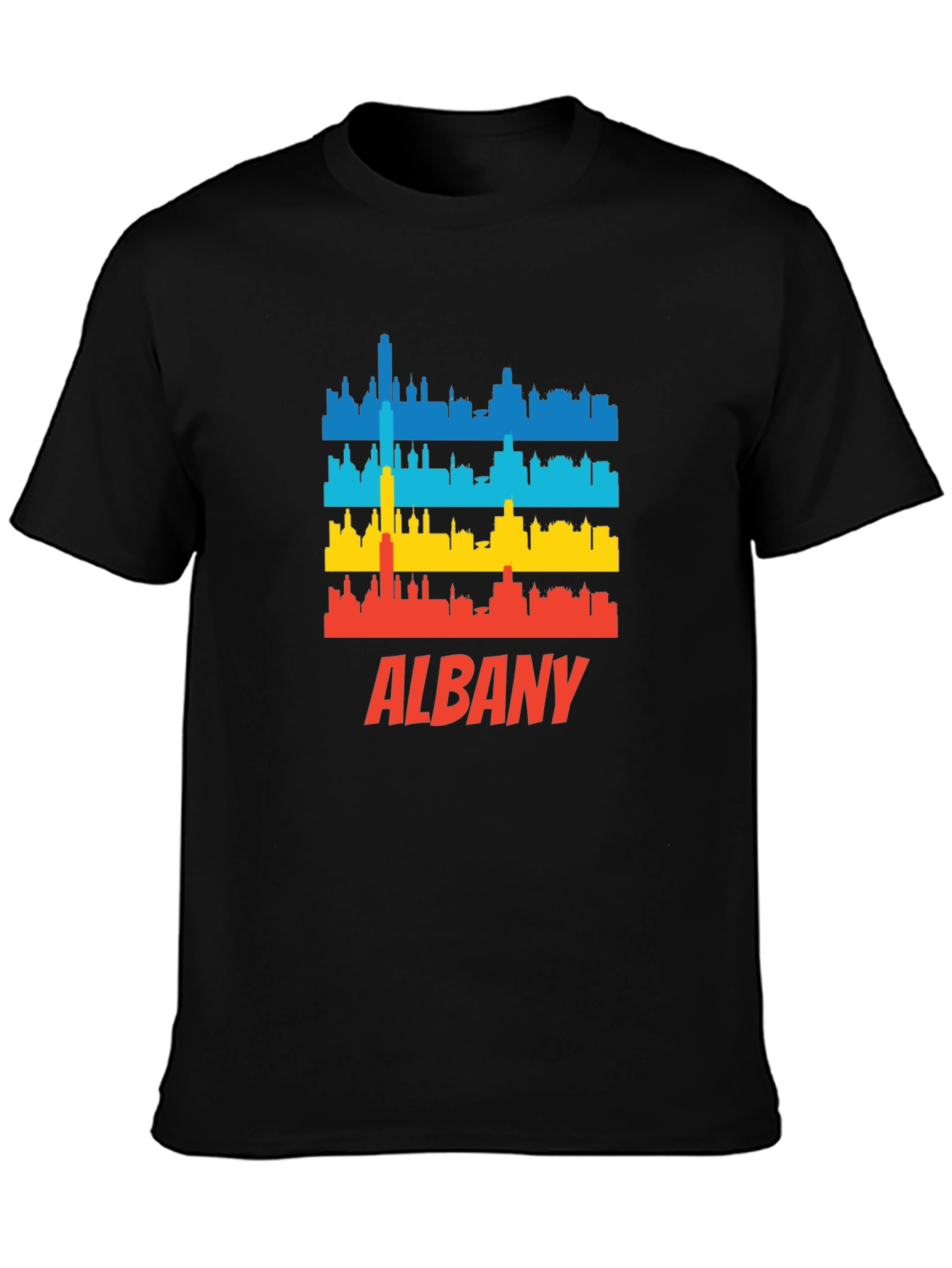 Albany Skyline Graphic T-Shirt
