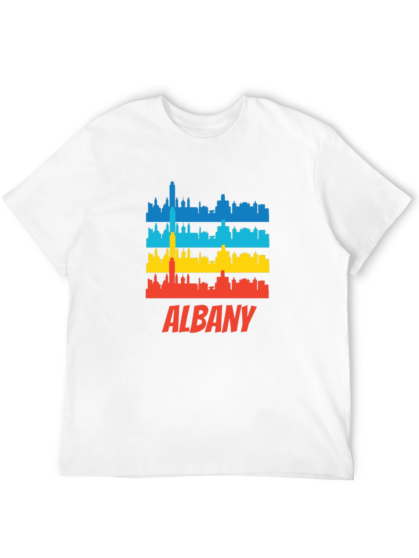 Albany Skyline Graphic T-Shirt