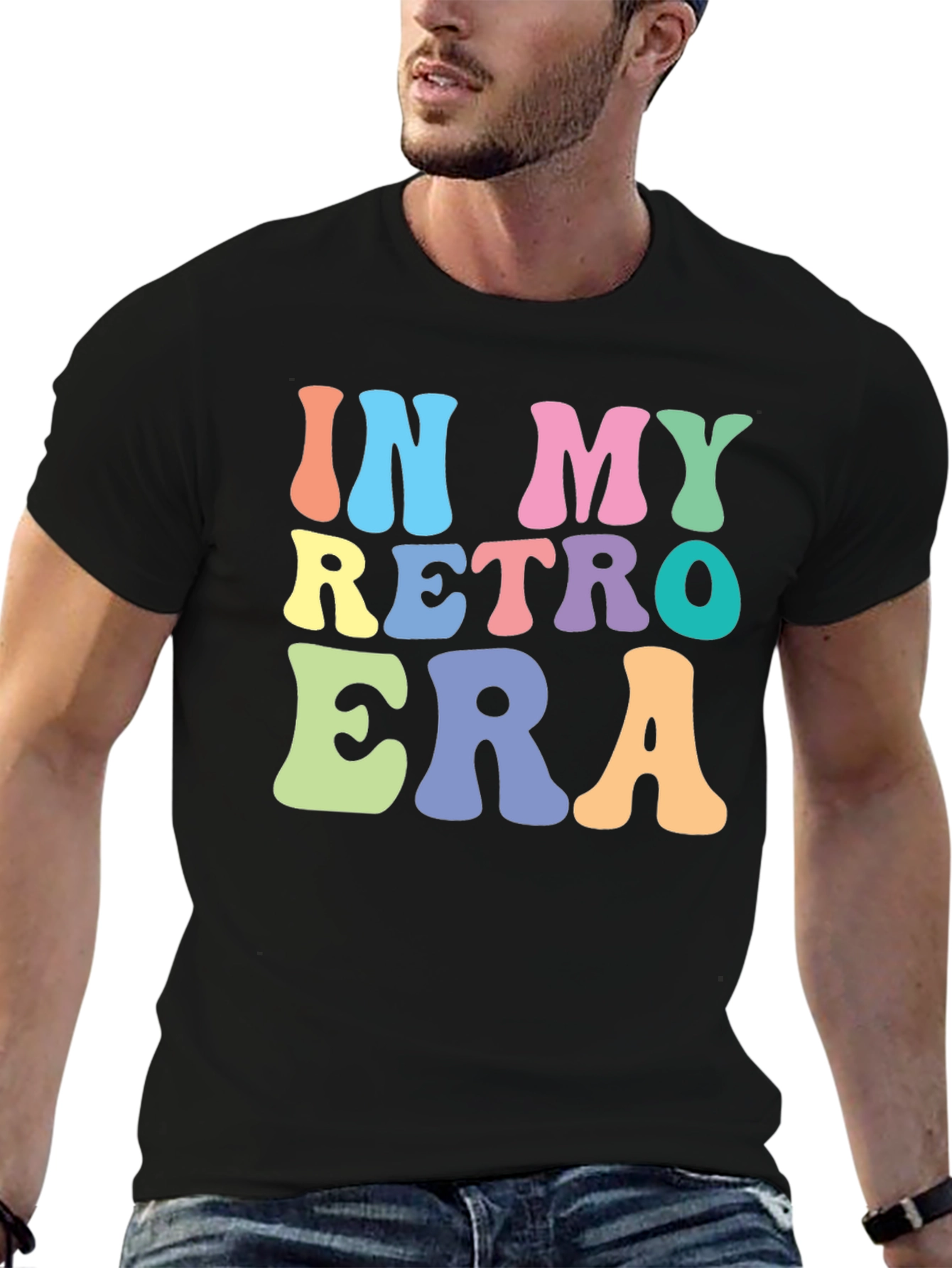 Retro Era Graphic Tee -  Stylish Comfort Fit