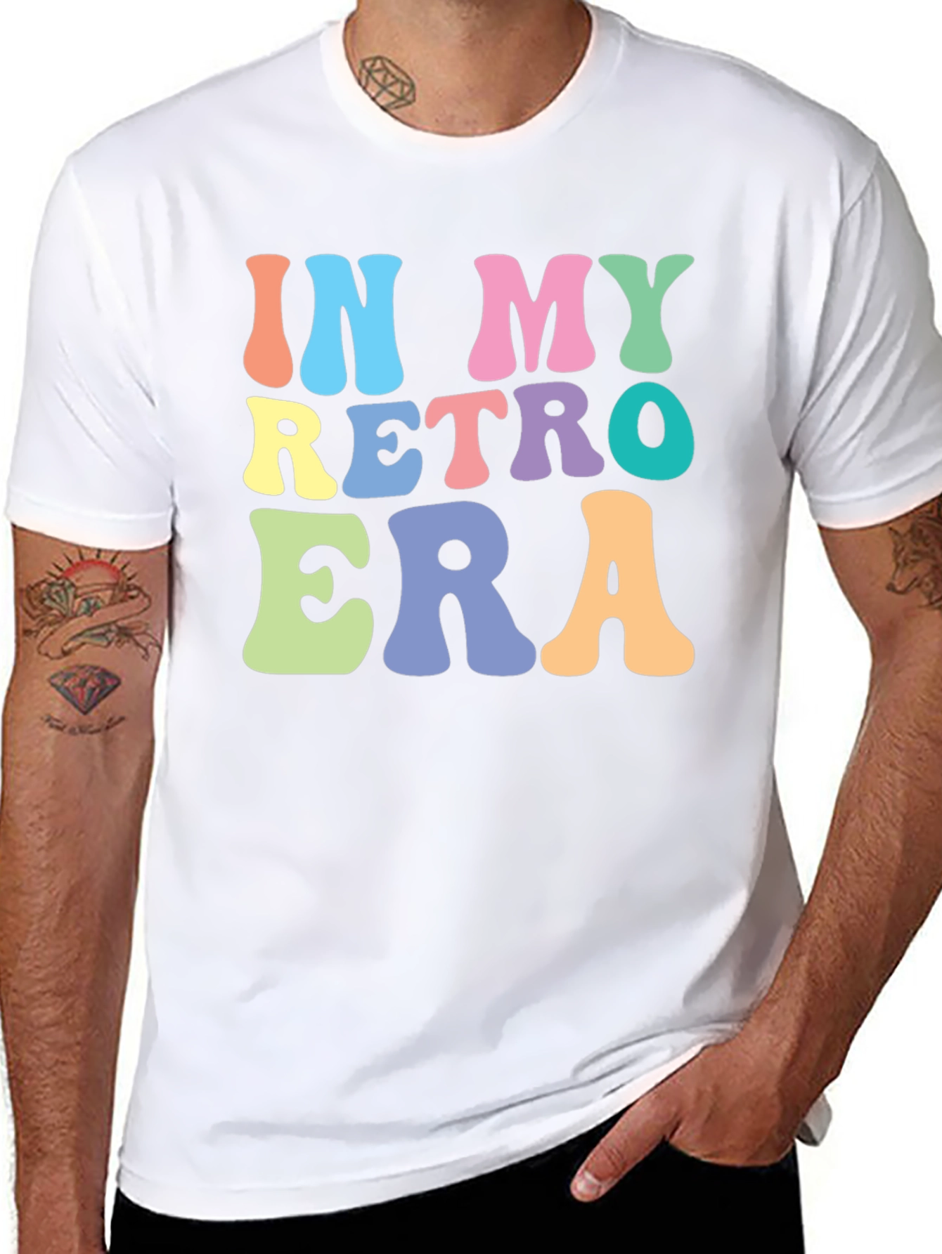 Retro Era Graphic Tee -  Stylish Comfort Fit