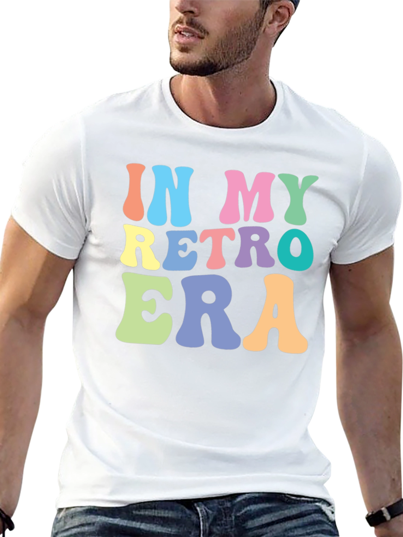 Retro Era Graphic Tee -  Stylish Comfort Fit