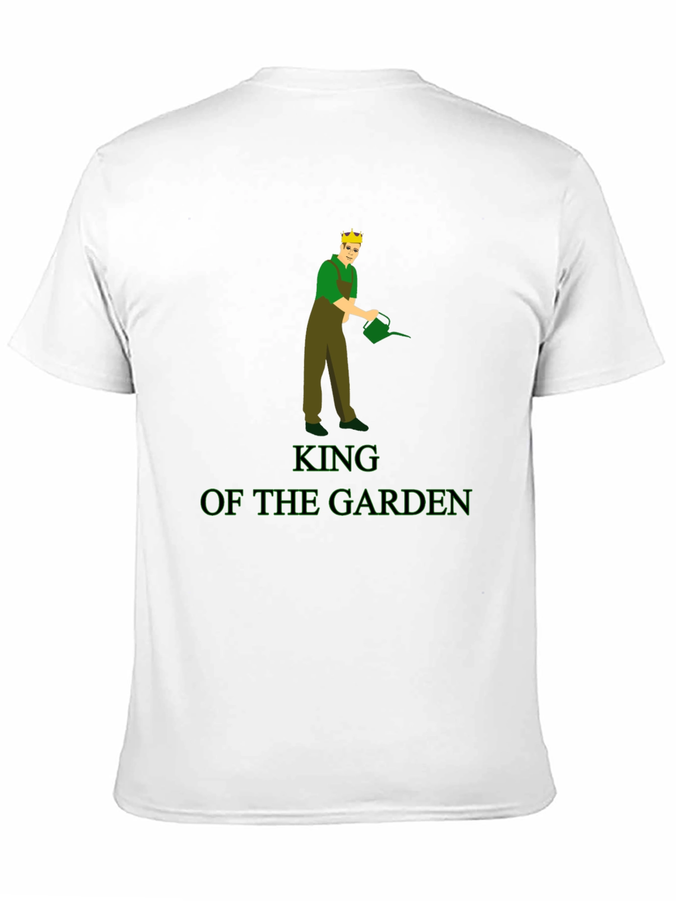 King of the Garden Black Graphic Tee