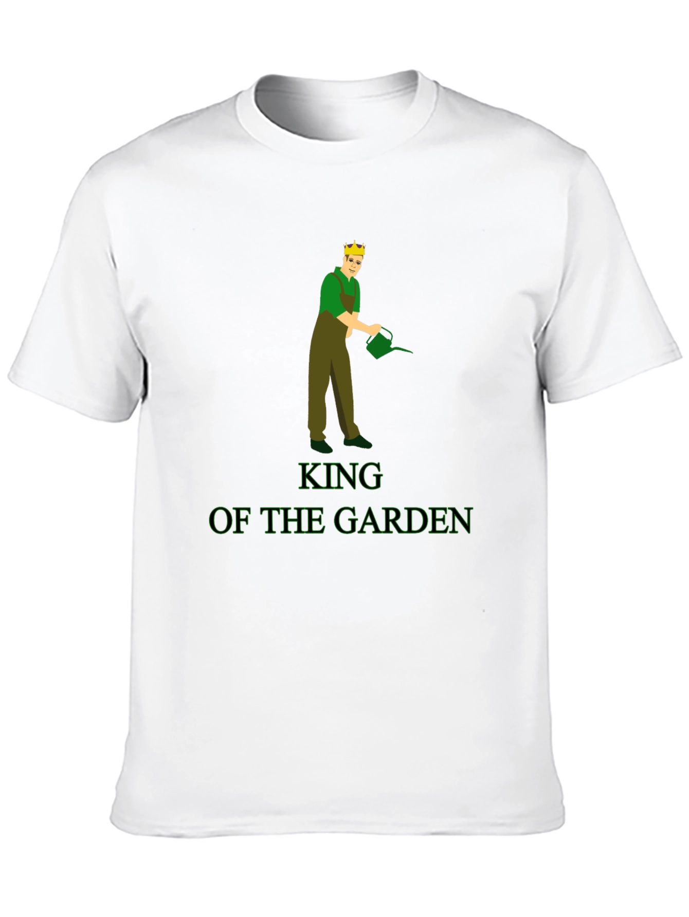 King of the Garden Black Graphic Tee