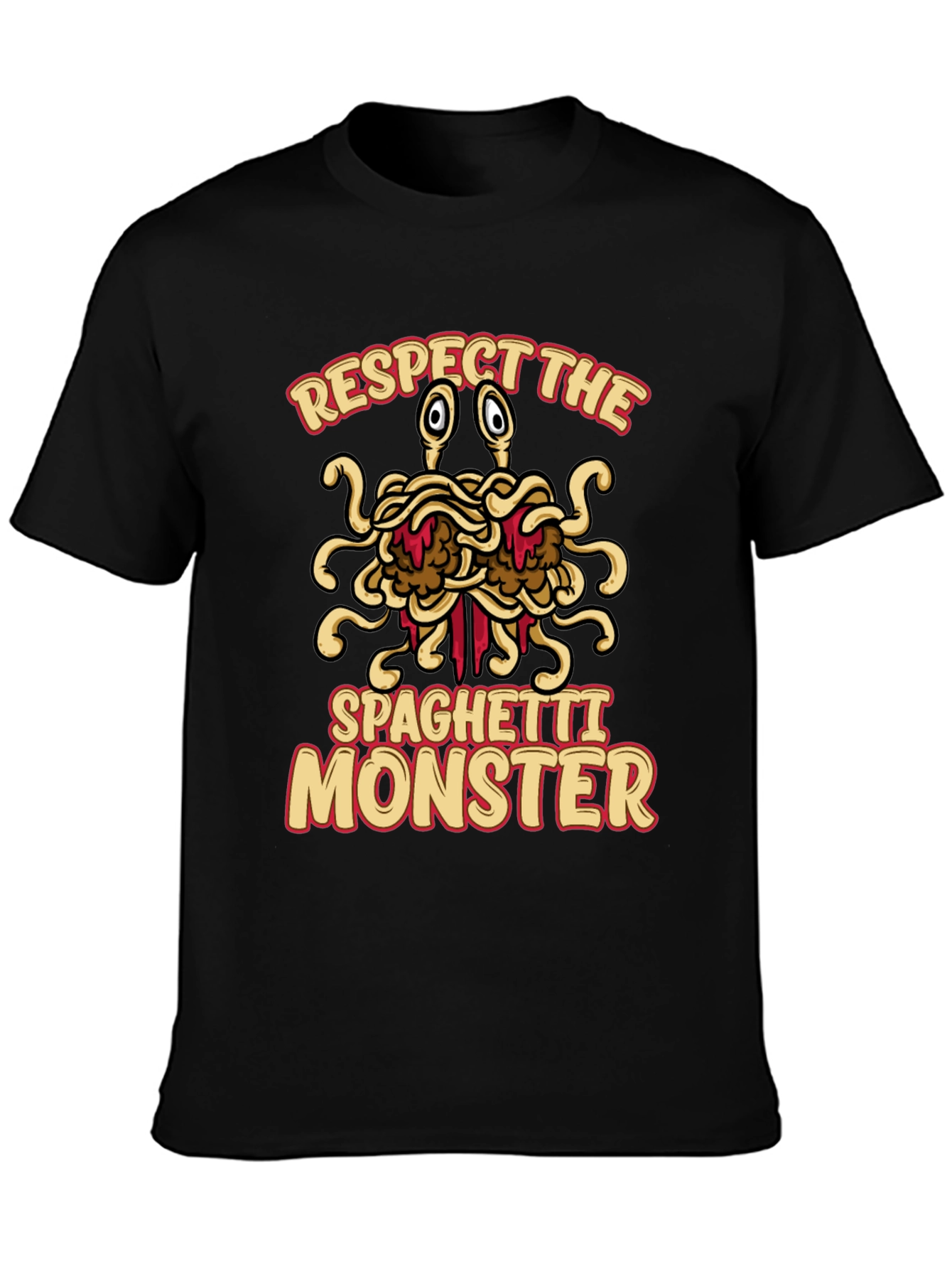 Respect The Spaghetti Monster Graphic Tee