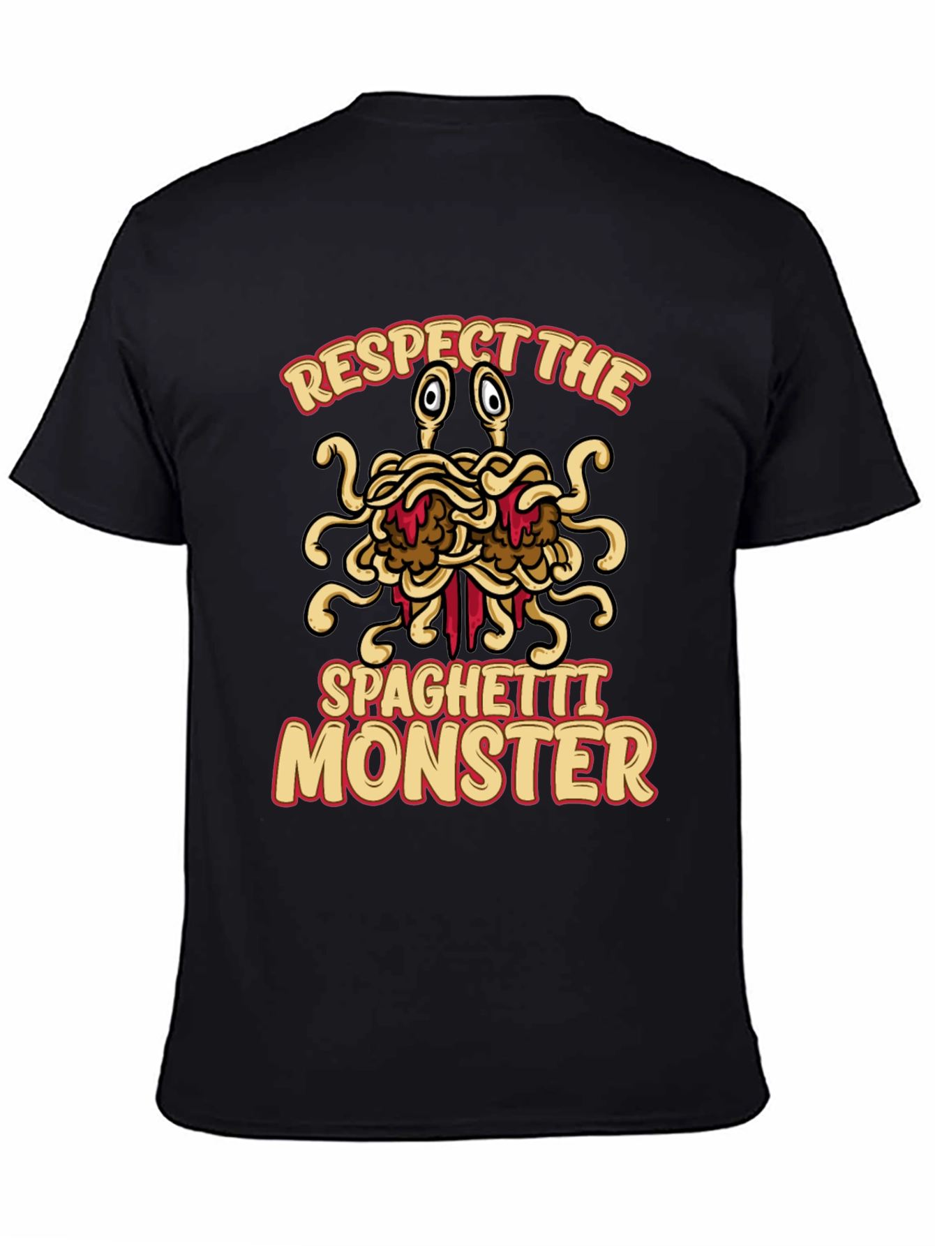 Respect The Spaghetti Monster Graphic Tee