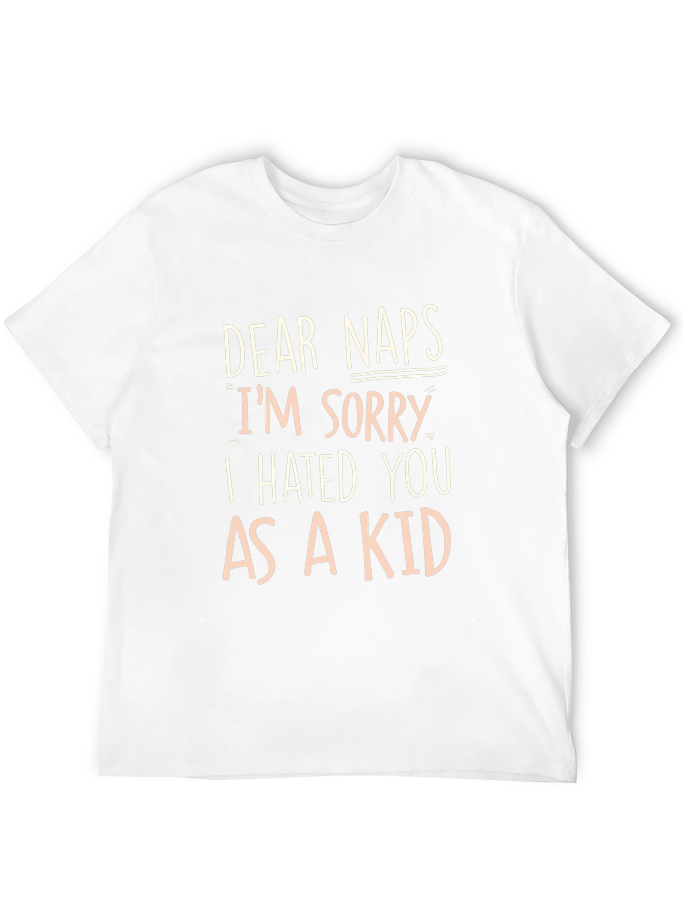 Funny Naps T-Shirt - Dear Naps Graphic Tee