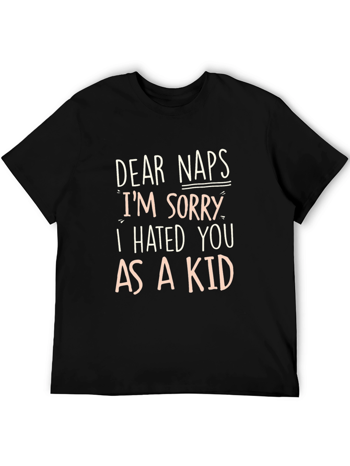 Funny Naps T-Shirt - Dear Naps Graphic Tee