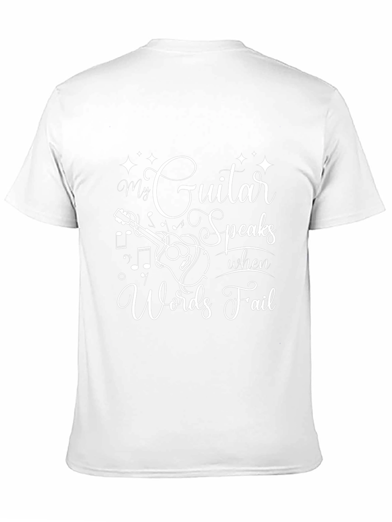Guitar Speaks T-Shirt - Musician Apparel