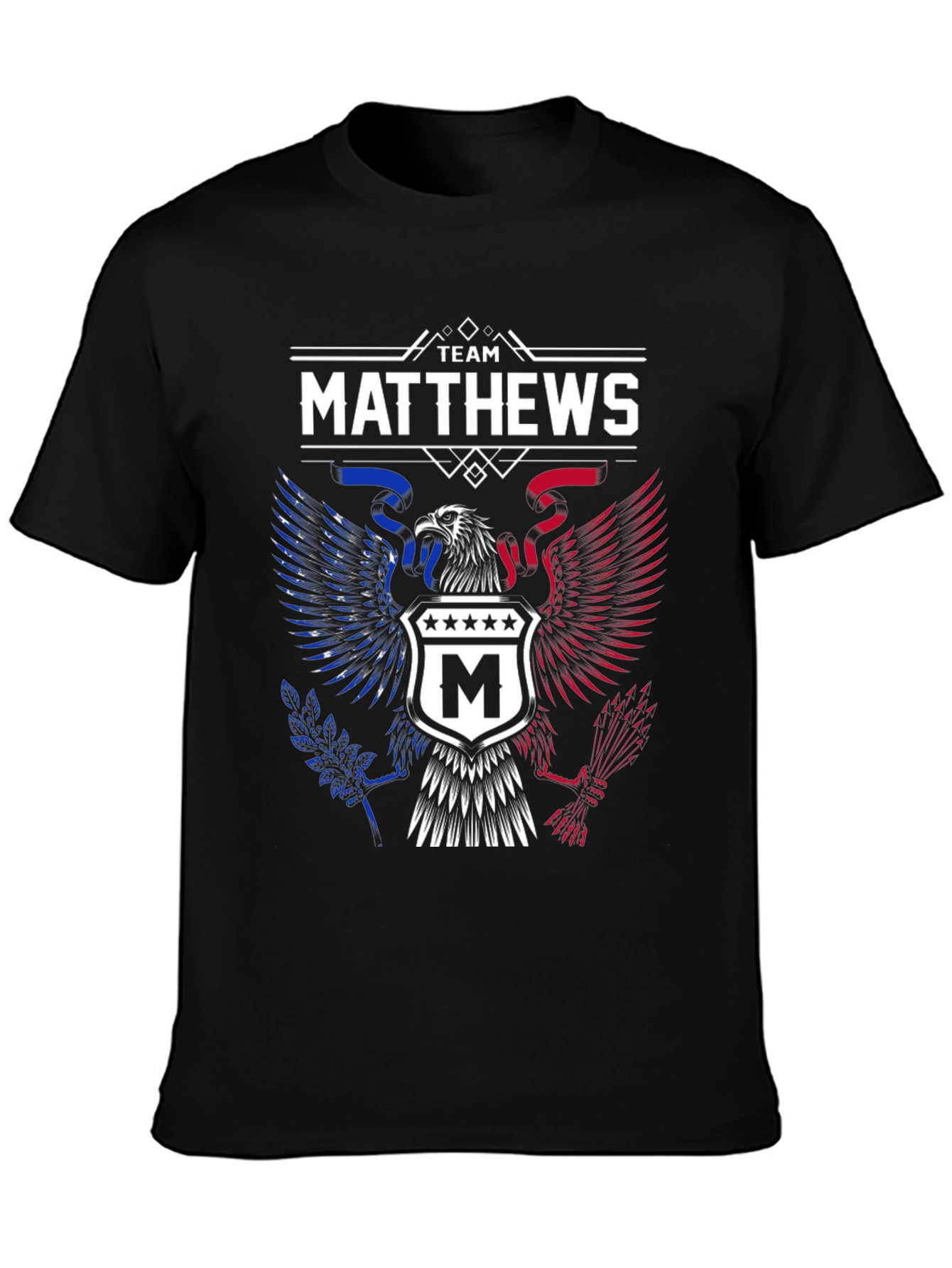 Team Matthews Eagle Crest Graphic T-Shirt