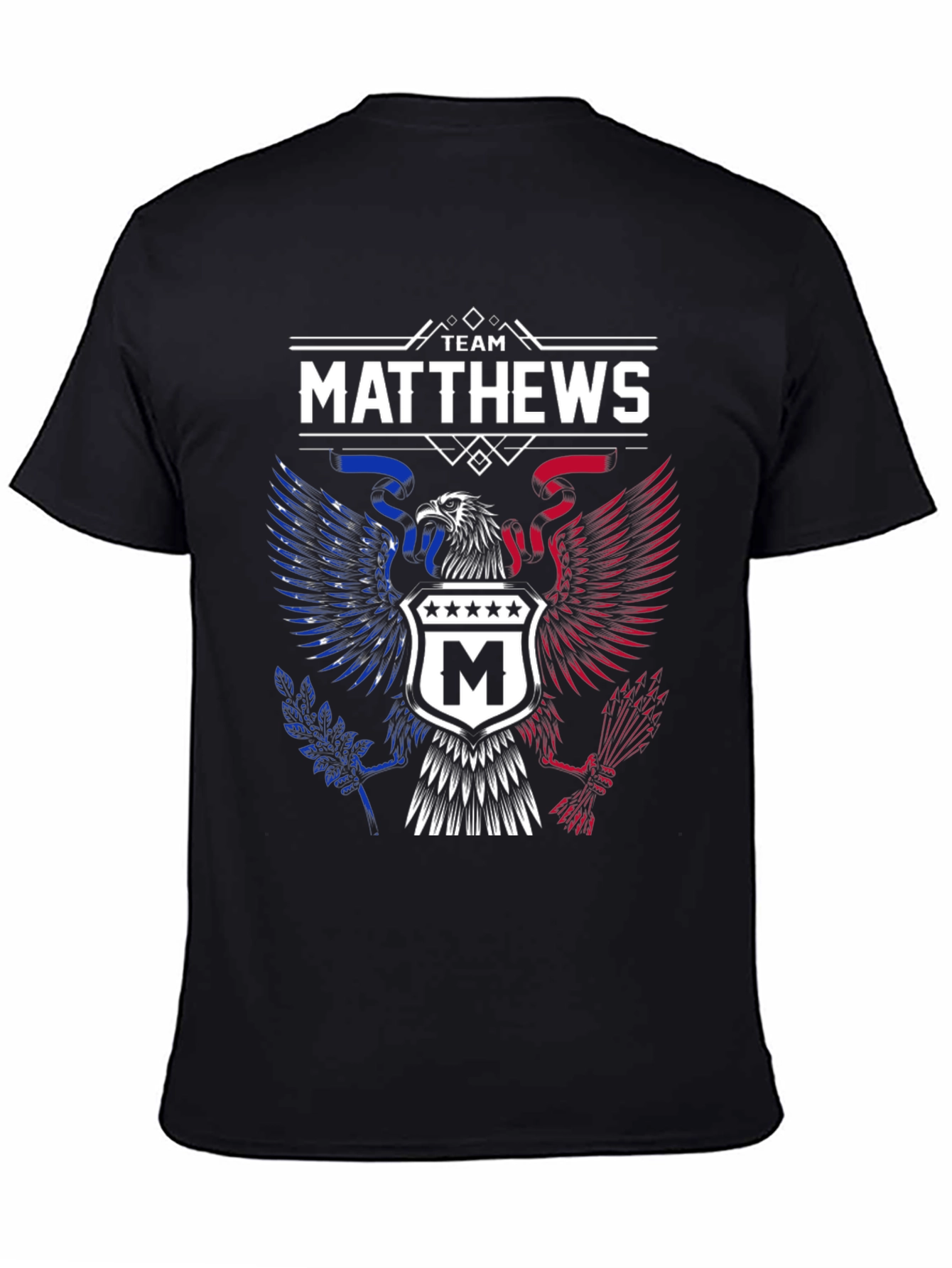 Team Matthews Eagle Crest Graphic T-Shirt