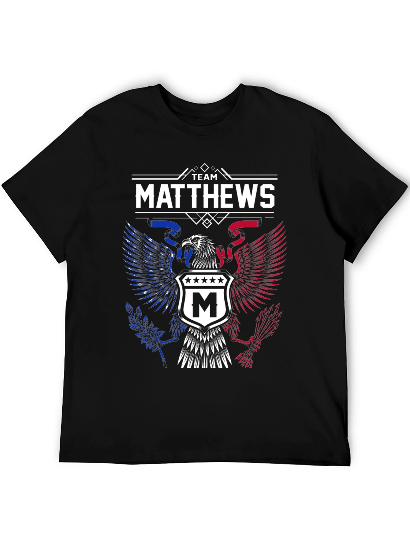 Team Matthews Eagle Crest Graphic T-Shirt