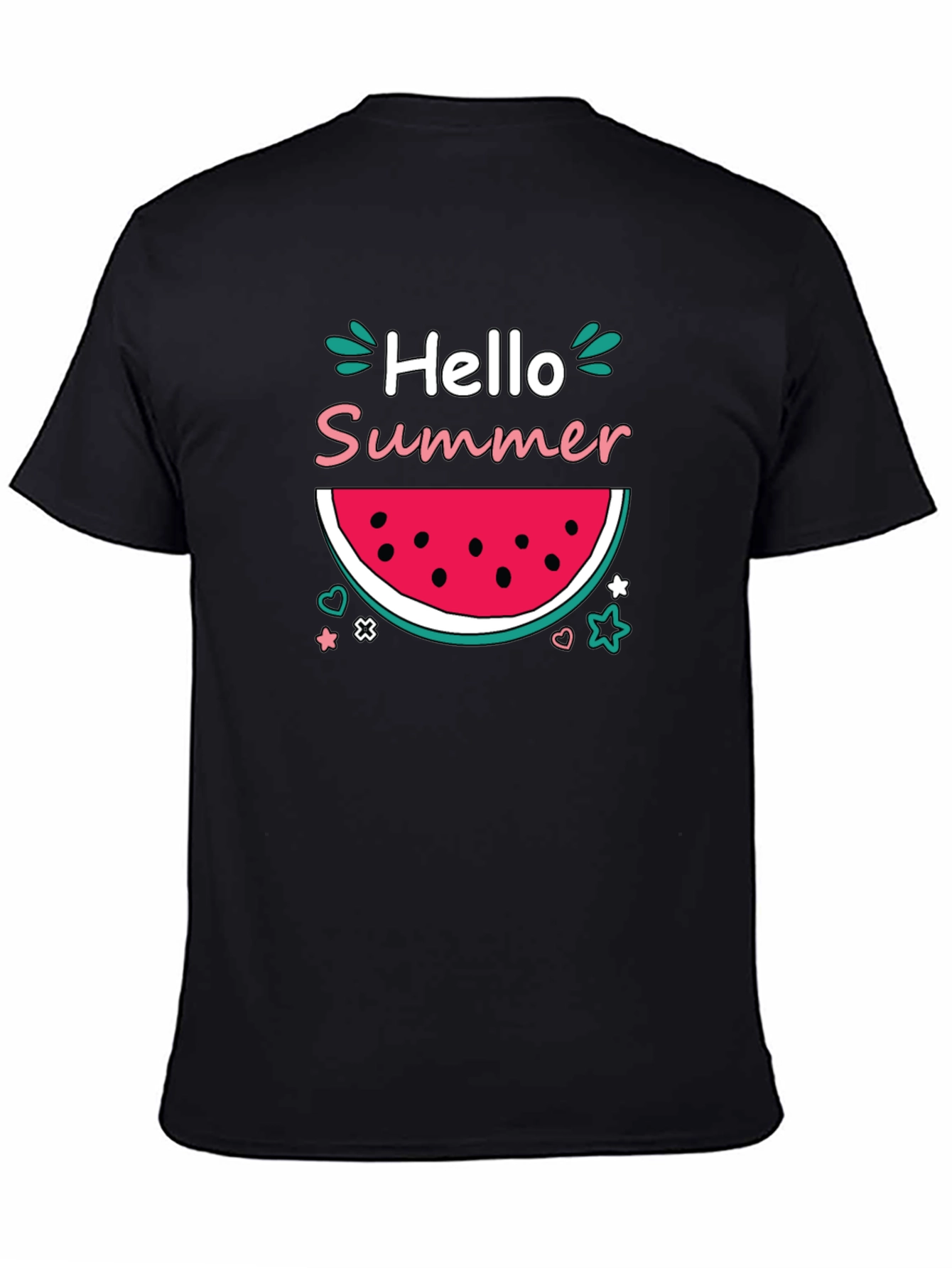 Hello Summer Watermelon Graphic Tee