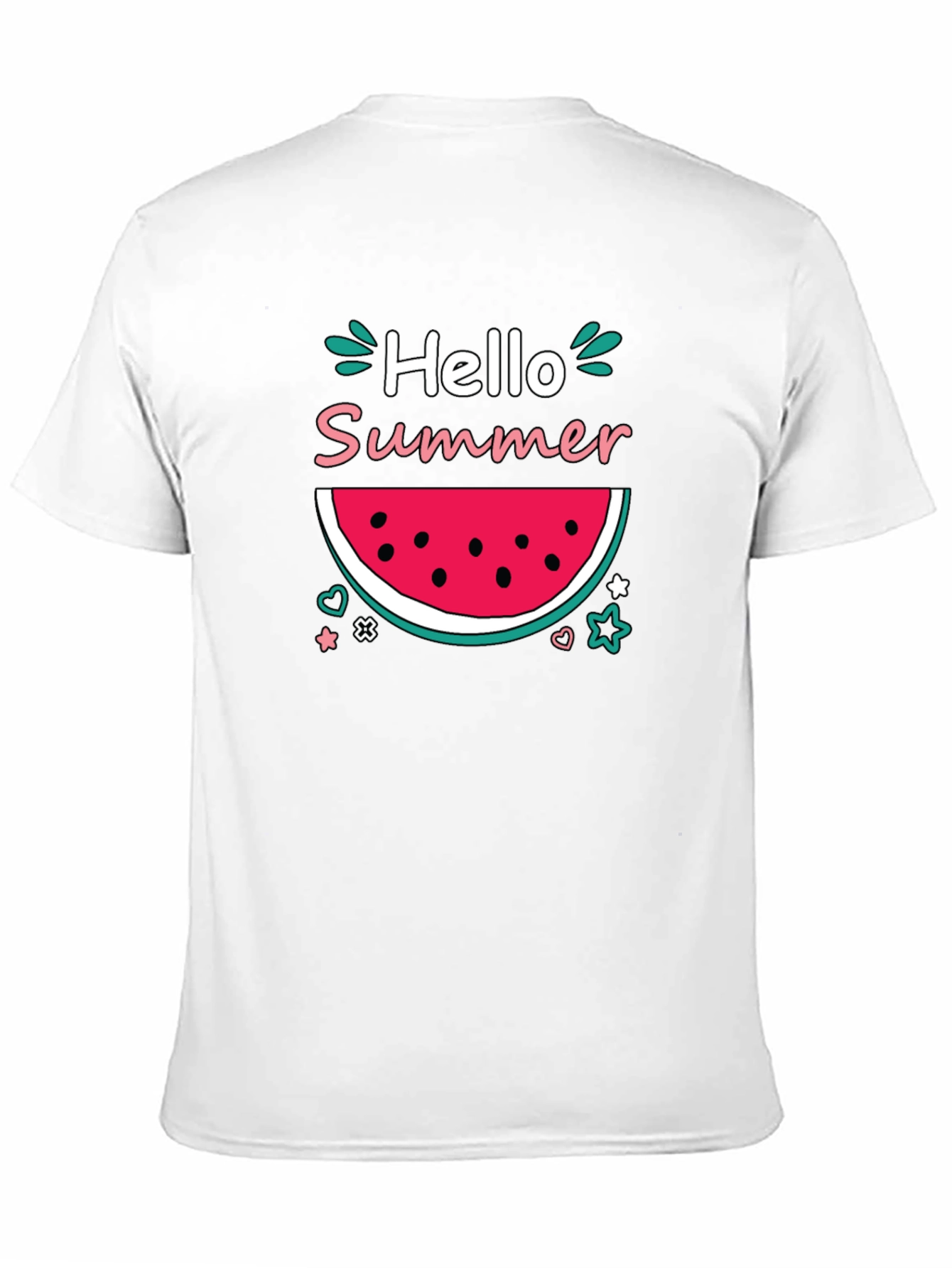 Hello Summer Watermelon Graphic Tee