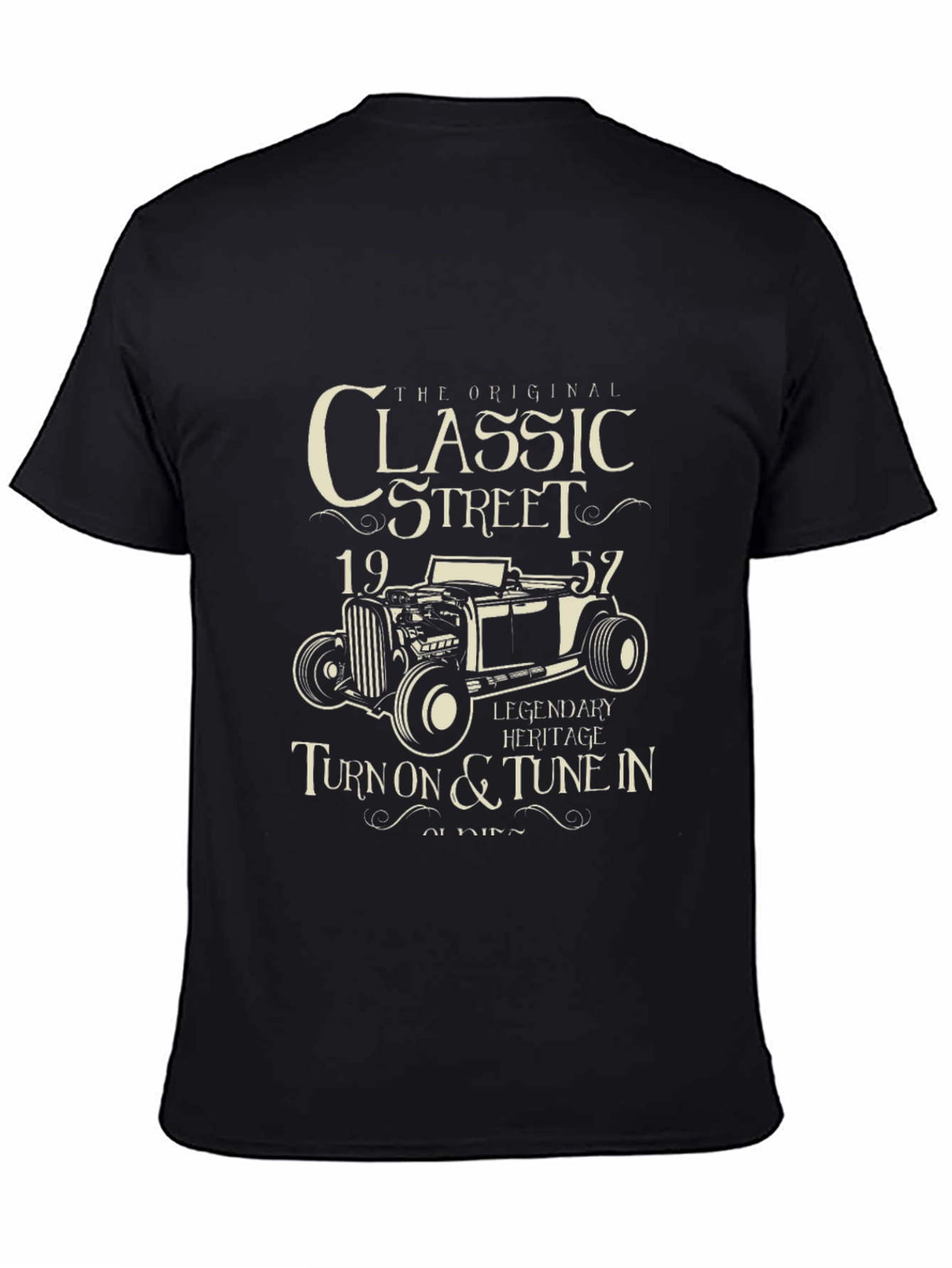 Classic Street Hot Rod T-Shirt - 1957 Car Tee