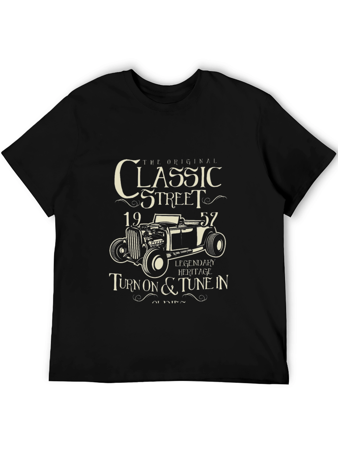 Classic Street Hot Rod T-Shirt - 1957 Car Tee