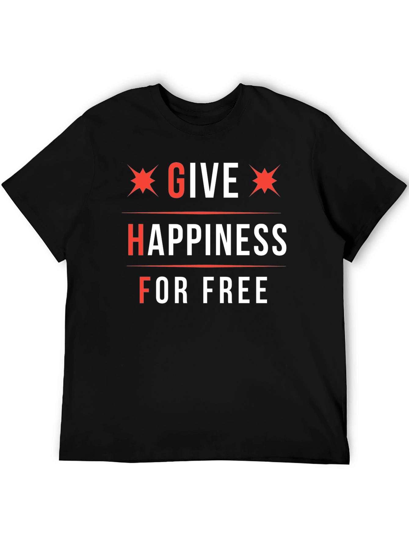 Give Happiness For Free Graphic Tee