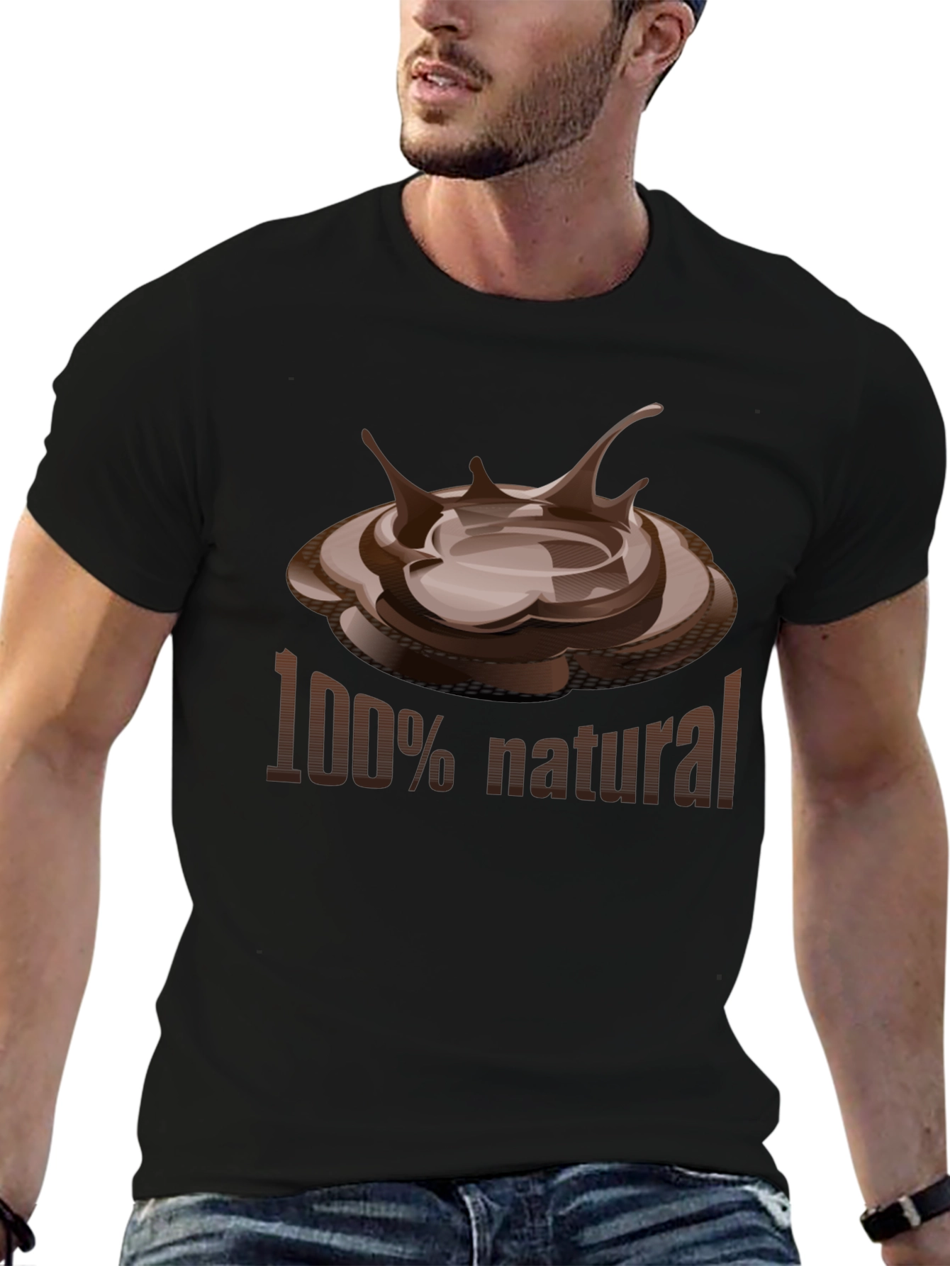 100% Natural Chocolate T-Shirt