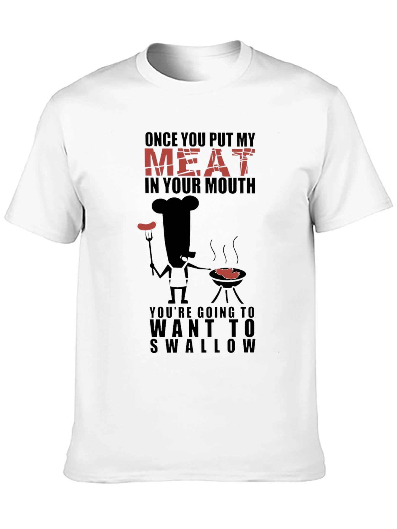 Funny BBQ Grilling T-Shirt - Meat Lover