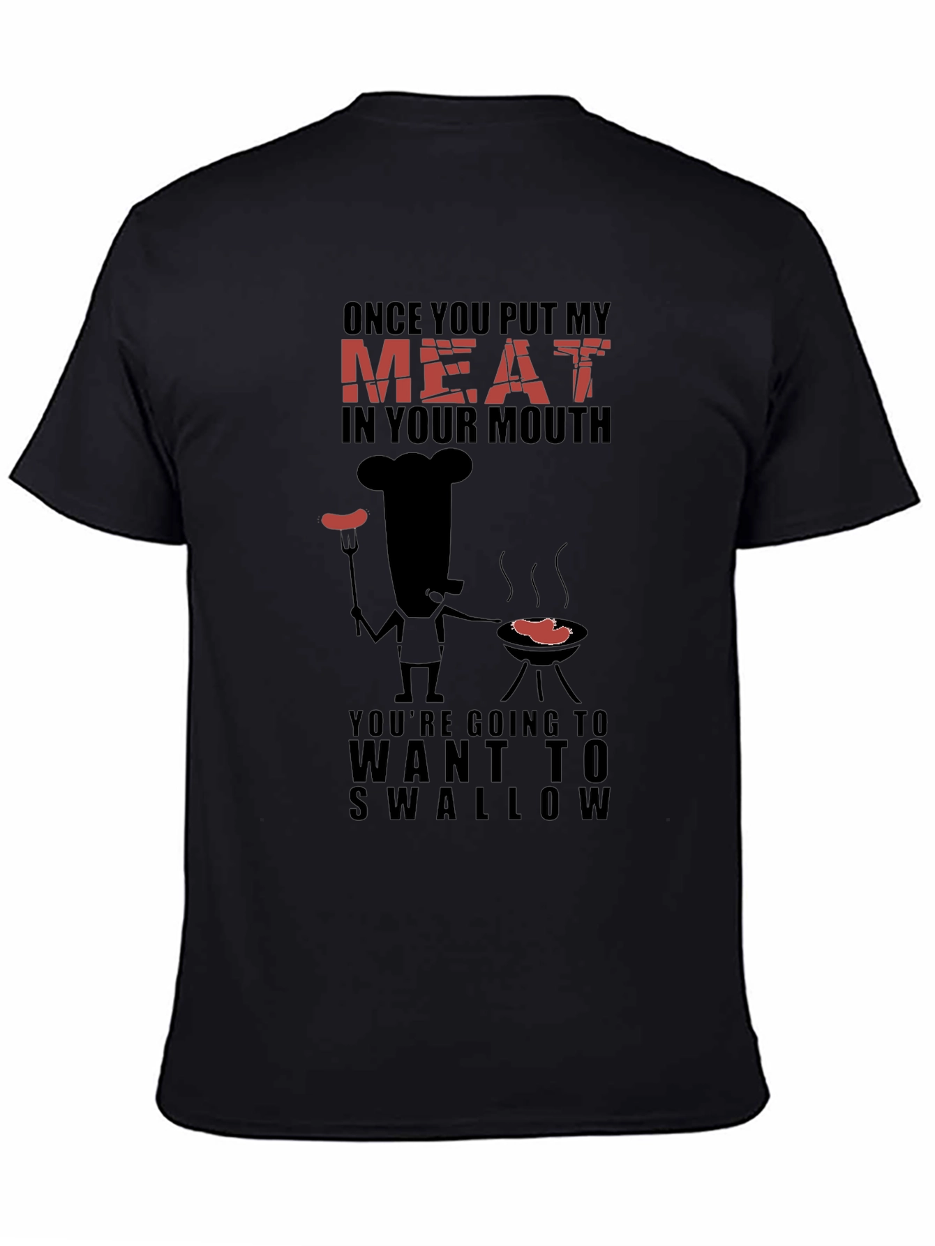 Funny BBQ Grilling T-Shirt - Meat Lover