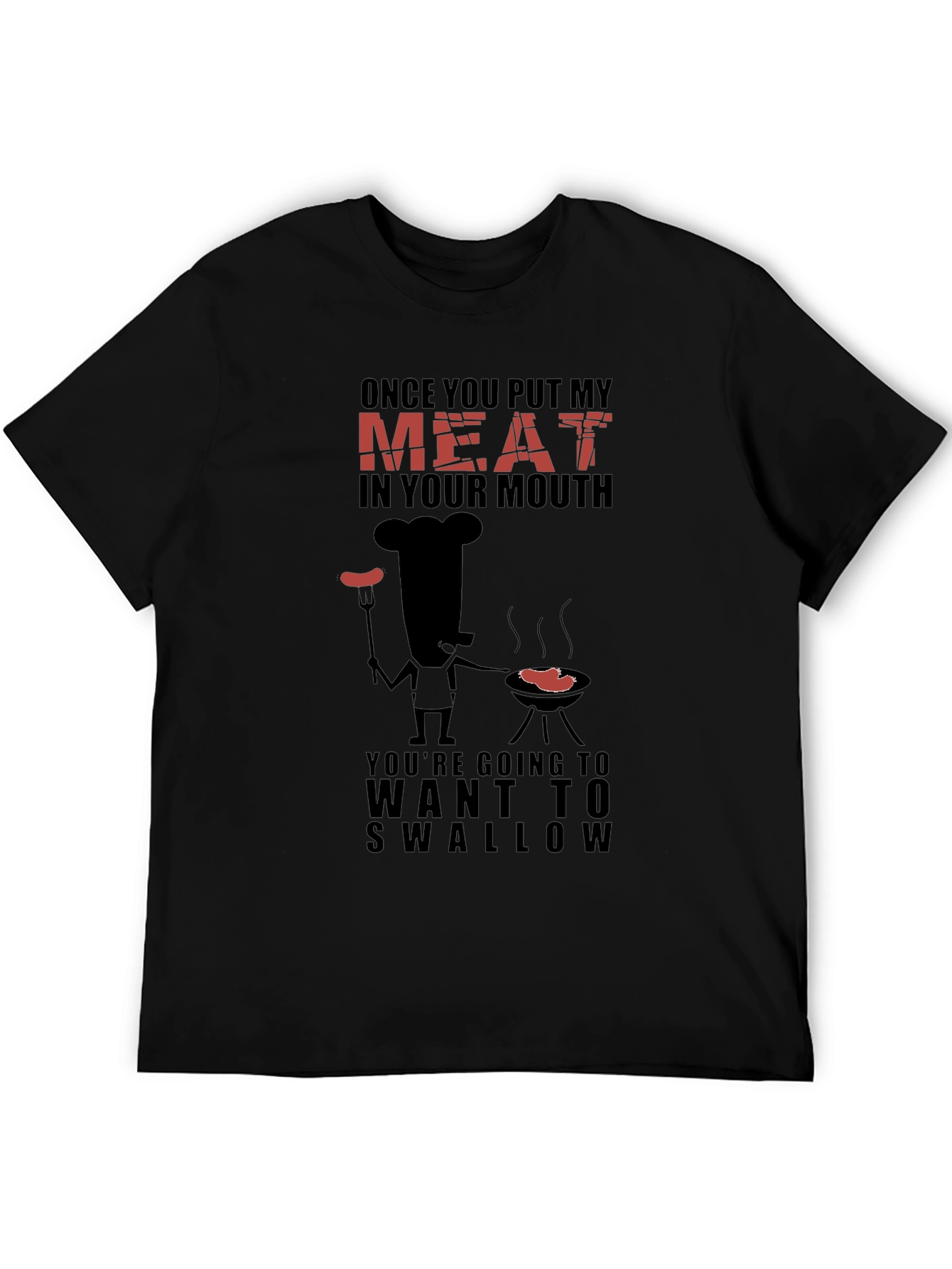 Funny BBQ Grilling T-Shirt - Meat Lover