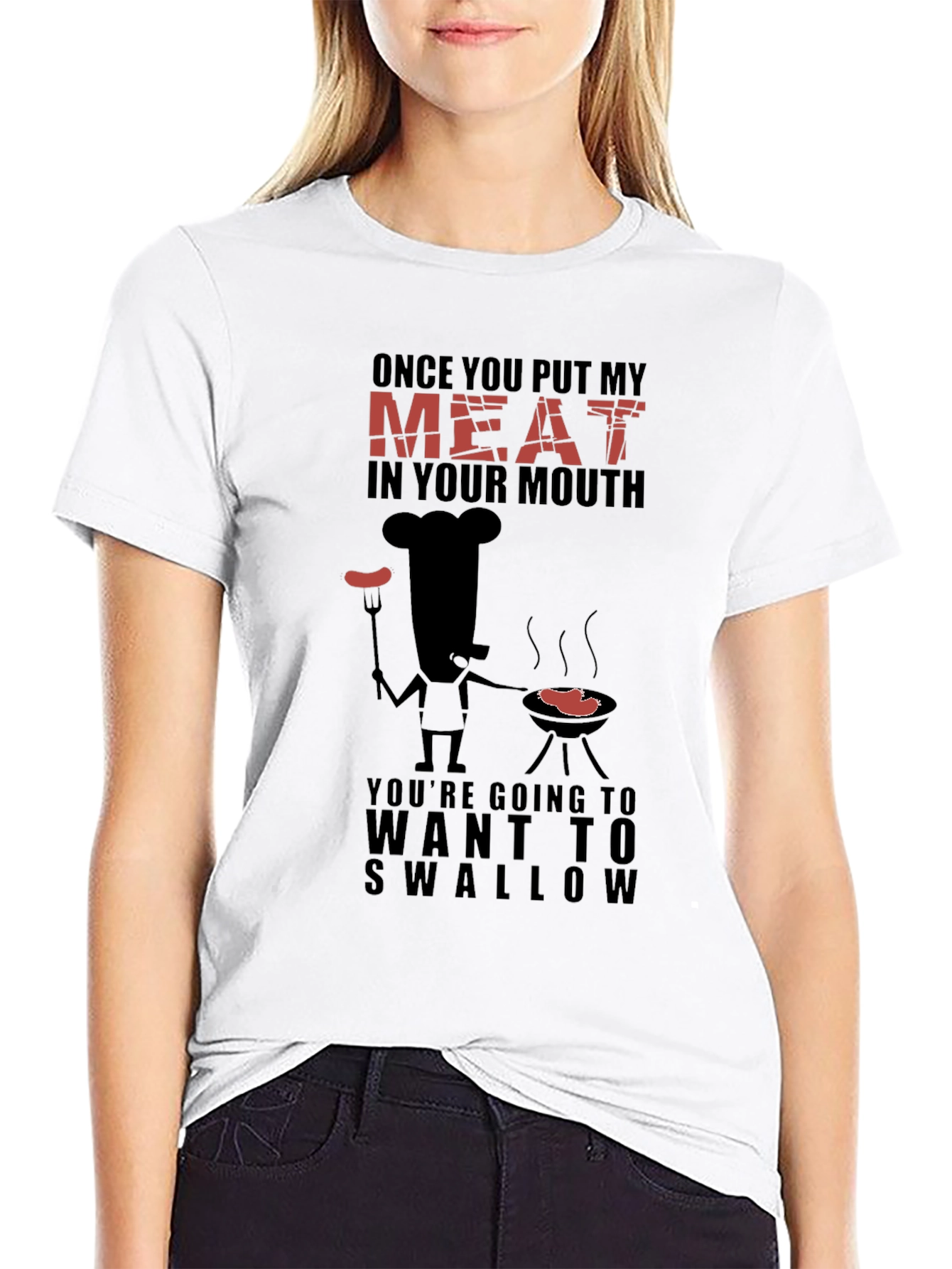 Funny BBQ Grilling T-Shirt - Meat Lover