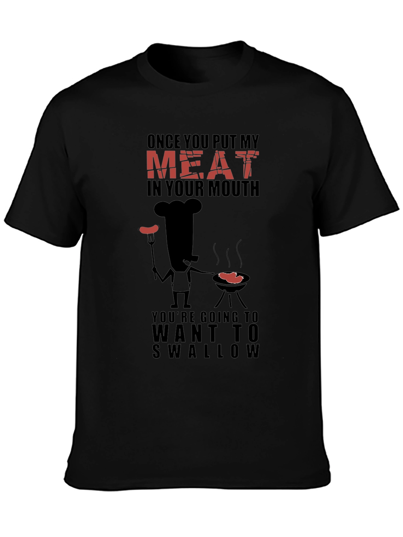 Funny BBQ Grilling T-Shirt - Meat Lover