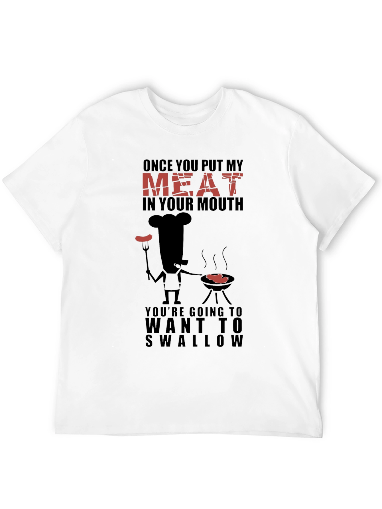 Funny BBQ Grilling T-Shirt - Meat Lover