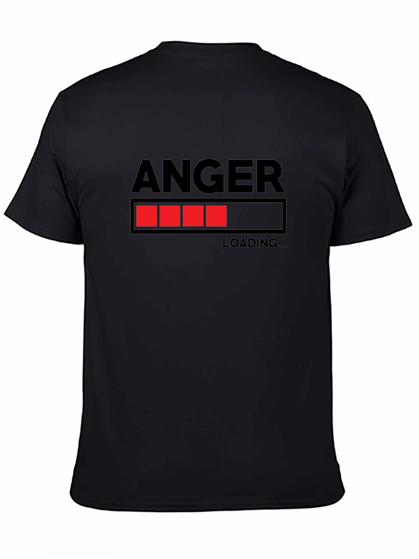 Anger Loading Funny Graphic T-Shirt