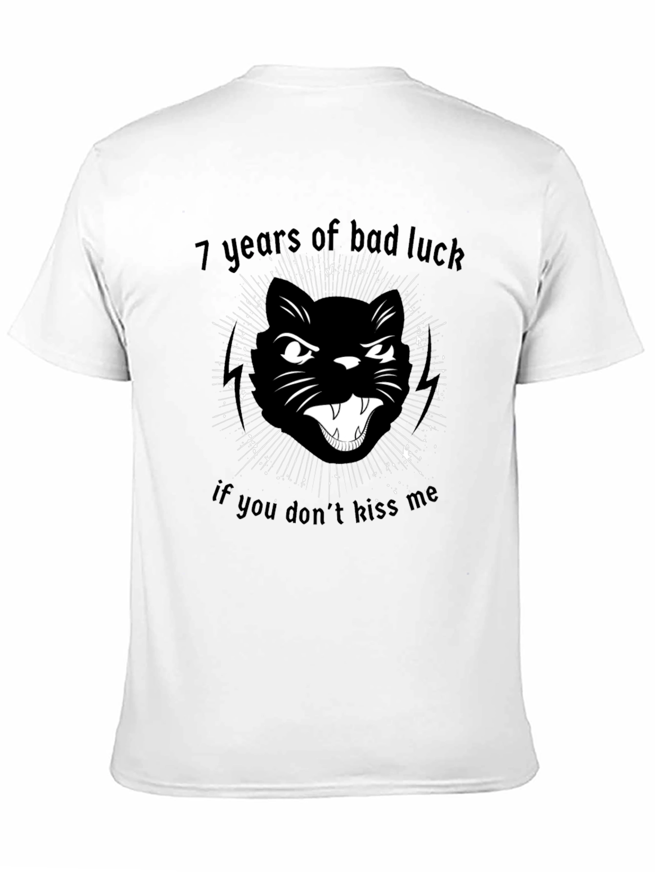 7 Years Bad Luck Cat T-Shirt