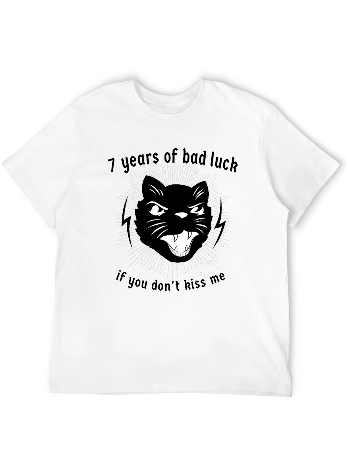7 Years Bad Luck Cat T-Shirt