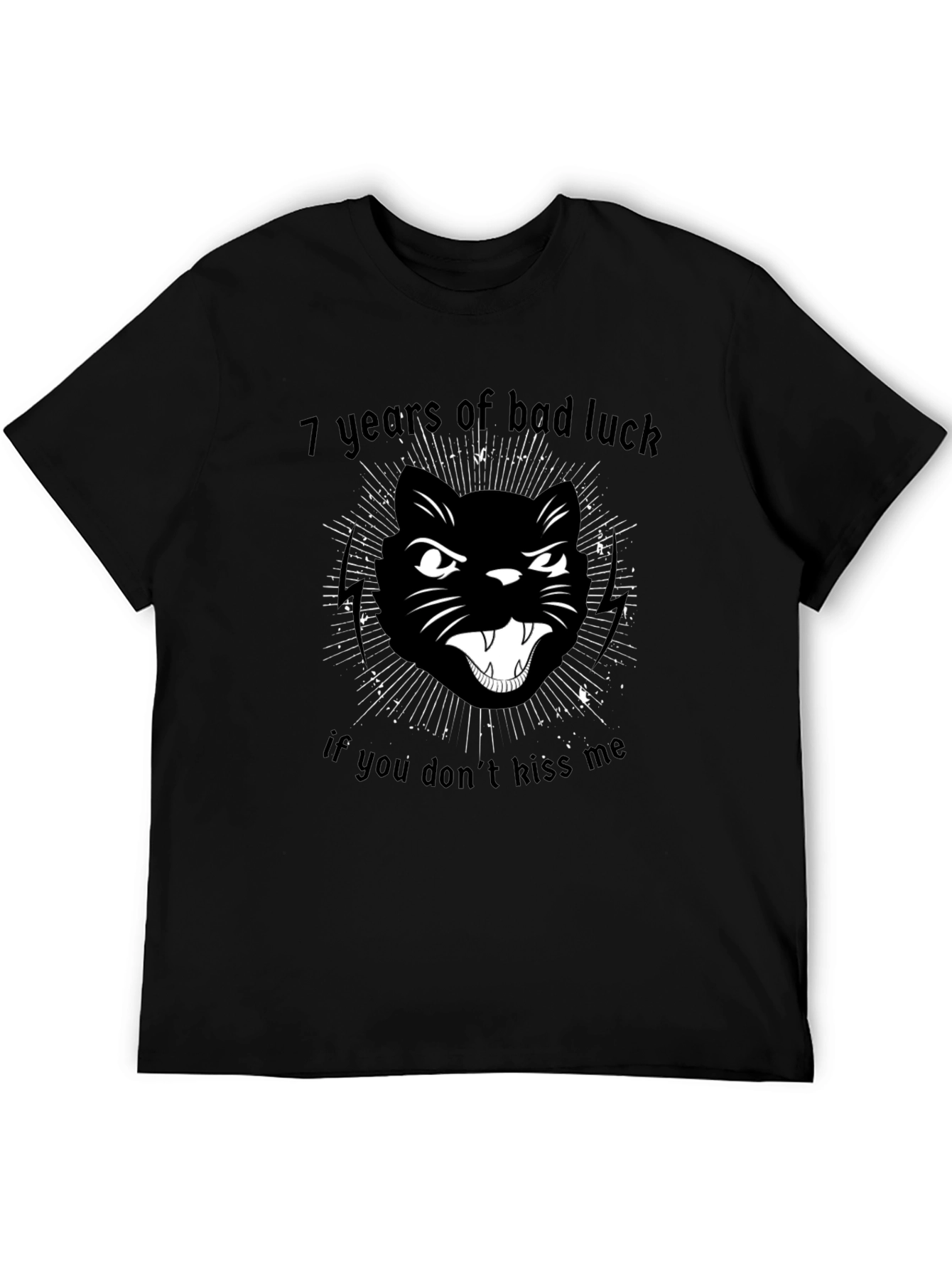7 Years Bad Luck Cat T-Shirt