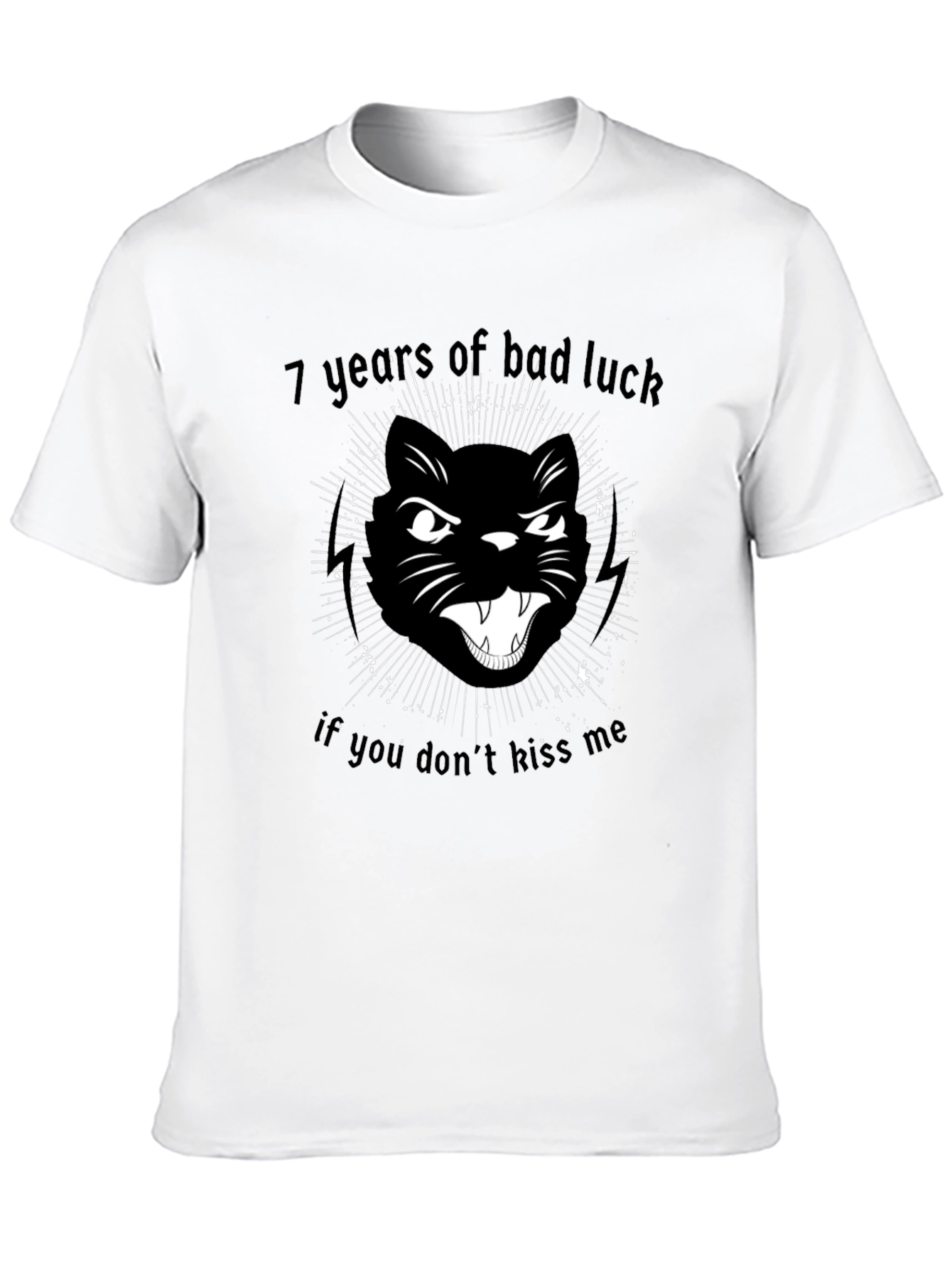 7 Years Bad Luck Cat T-Shirt