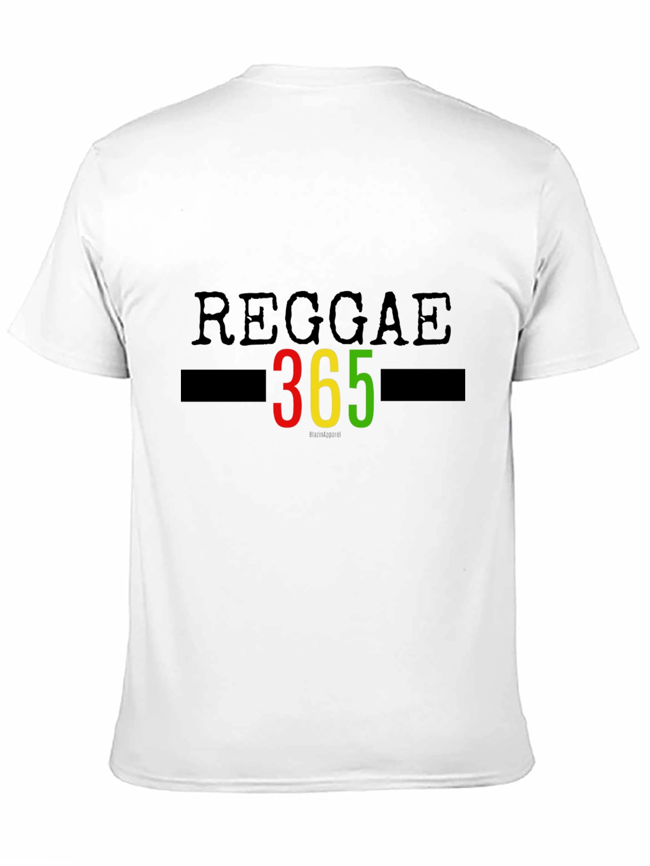 Reggae 365 T-Shirt Black Graphic Tee