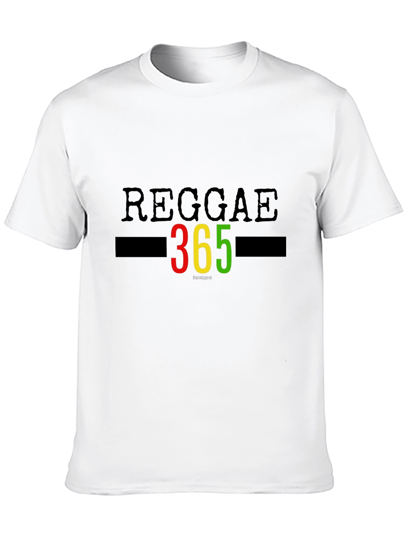 Reggae 365 T-Shirt Black Graphic Tee