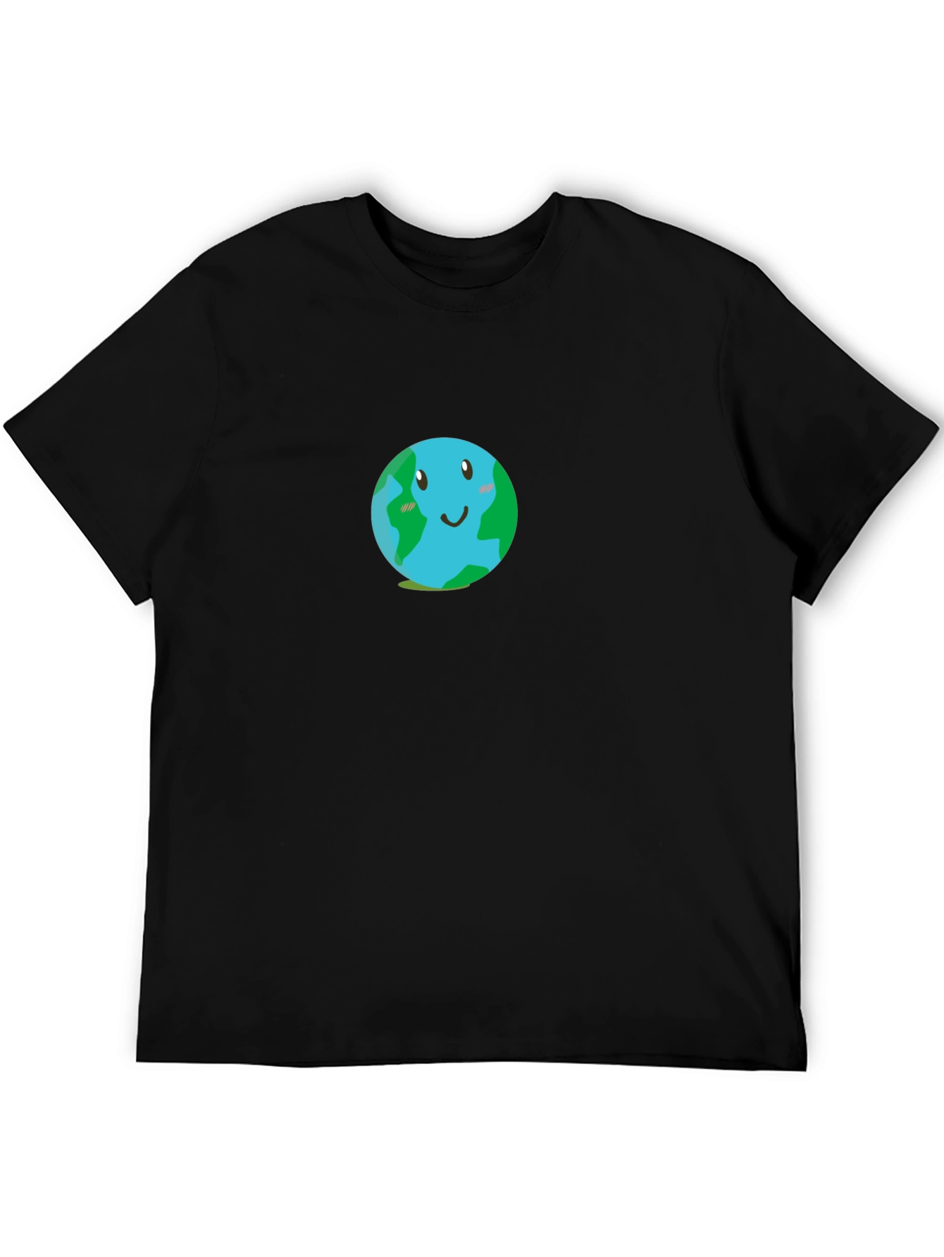 Earth Graphic T-Shirt - Black