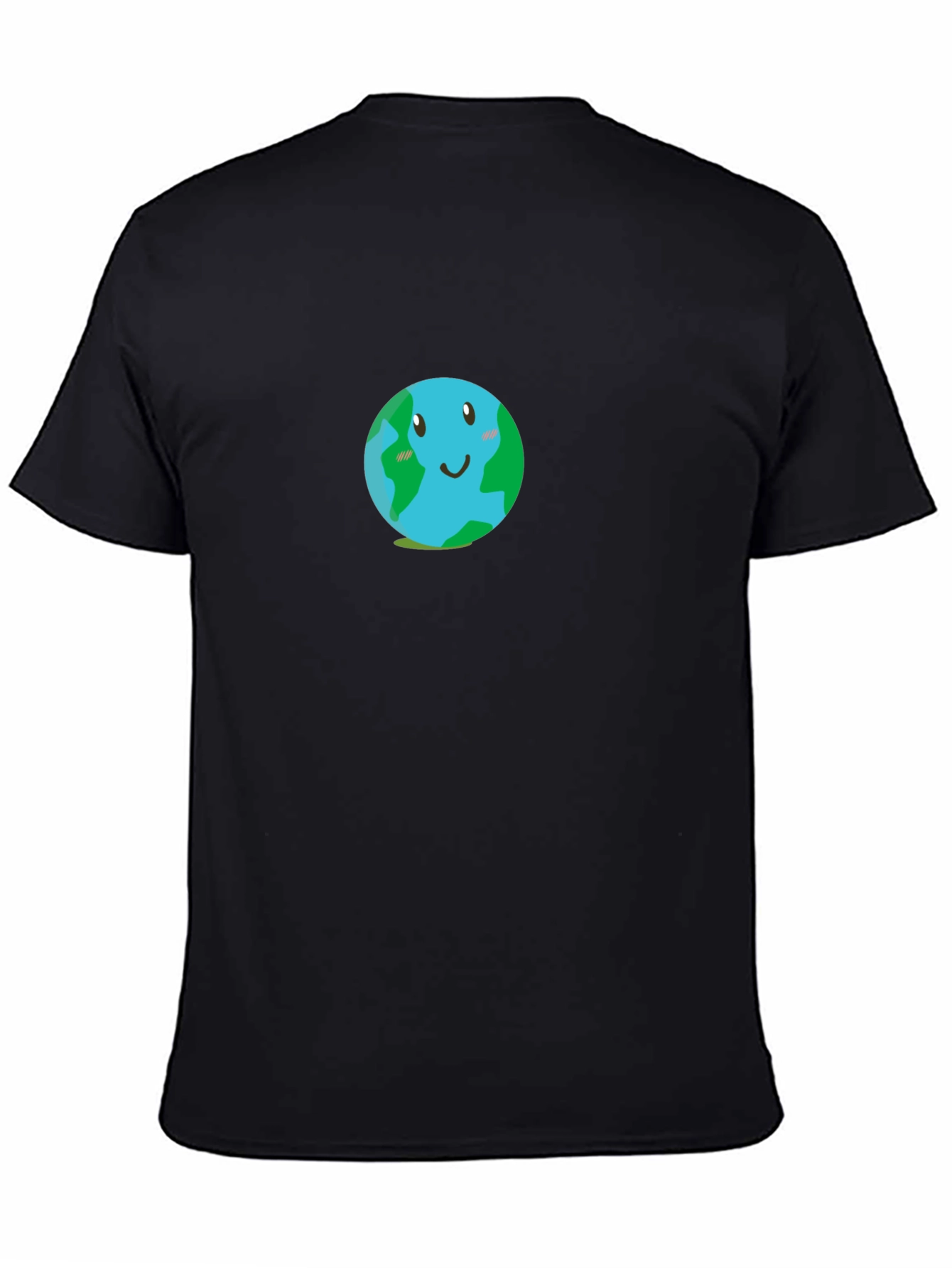Earth Graphic T-Shirt - Black