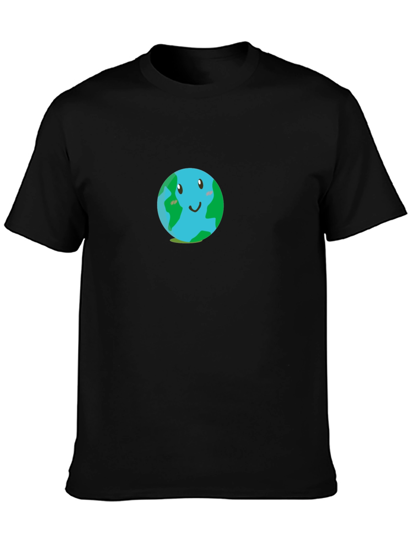 Earth Graphic T-Shirt - Black