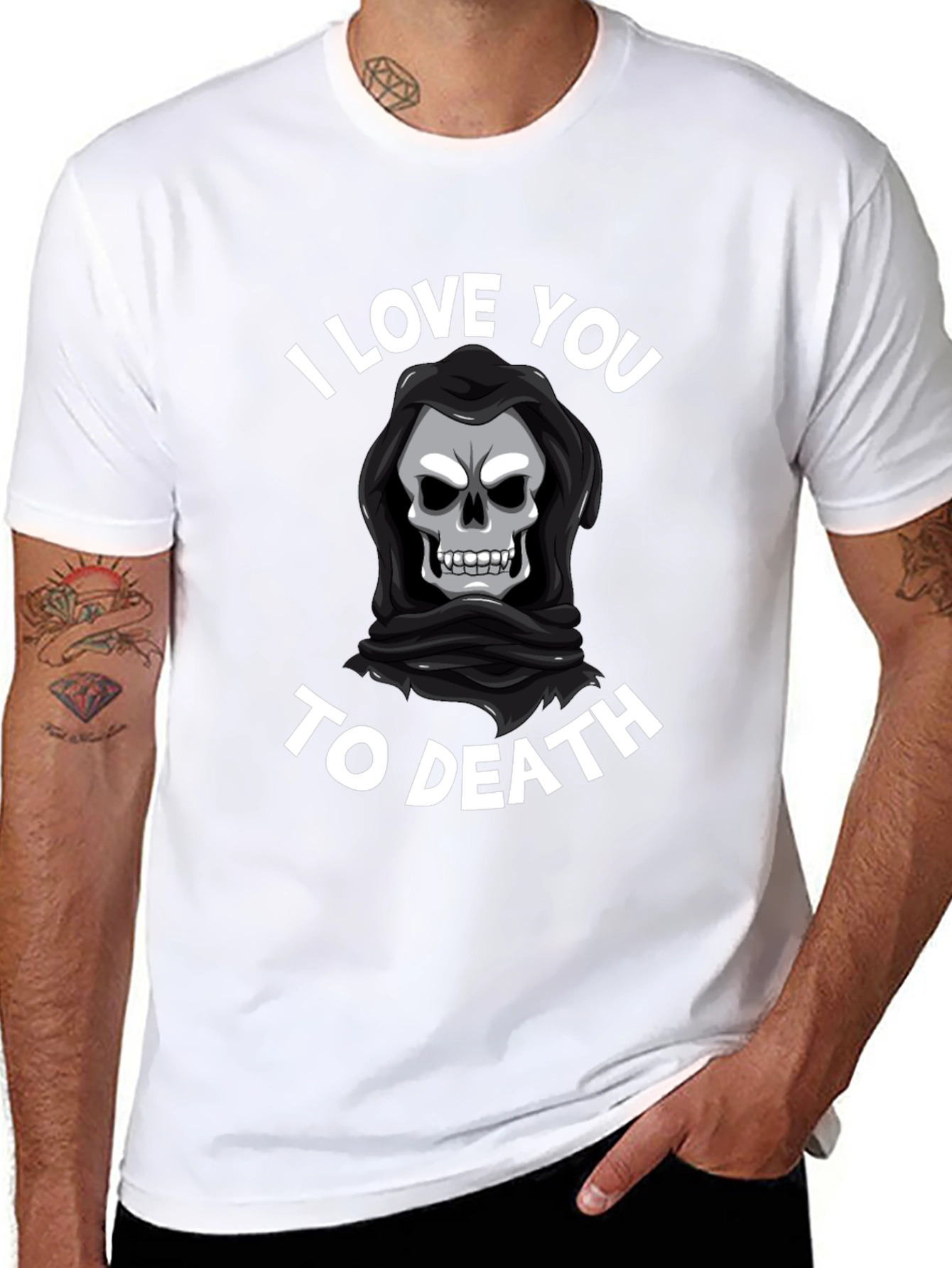 I Love You To Death Graphic Tee